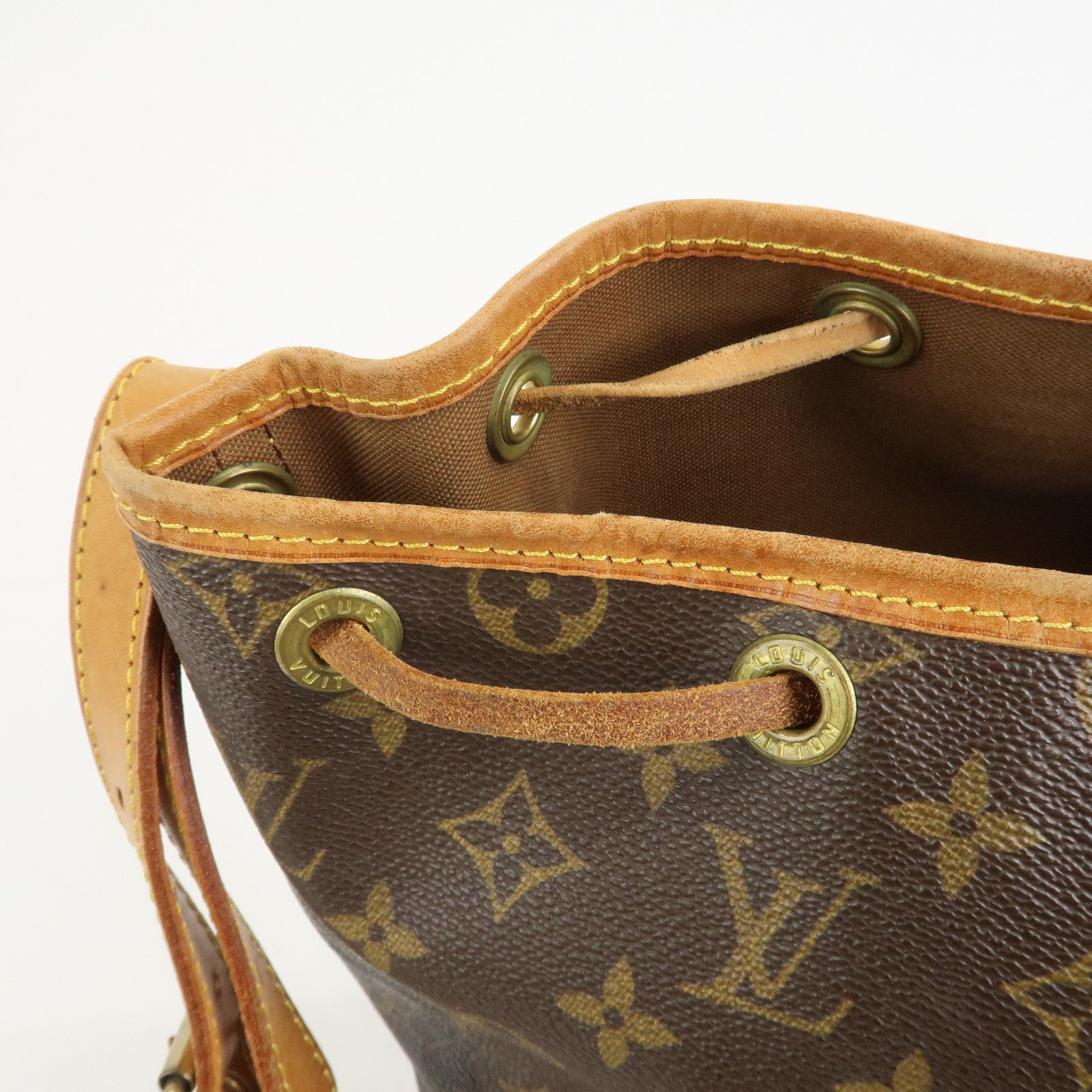 Louis Vuitton Monogram Noe Shoulder Bag Hand Bag Brown M42224