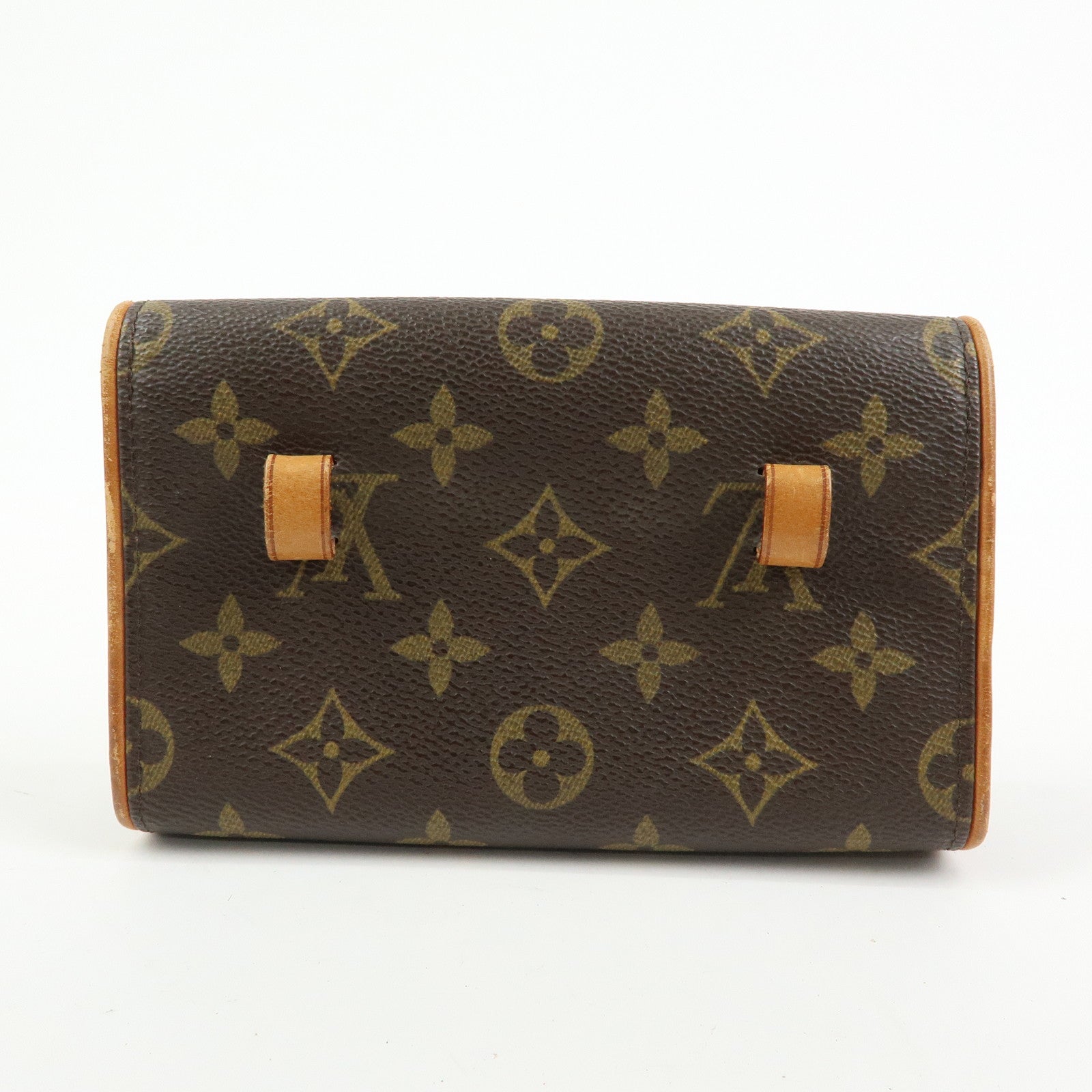 Louis Vuitton Monogram Pochette Florentine Waist Bag Belt XS M51855