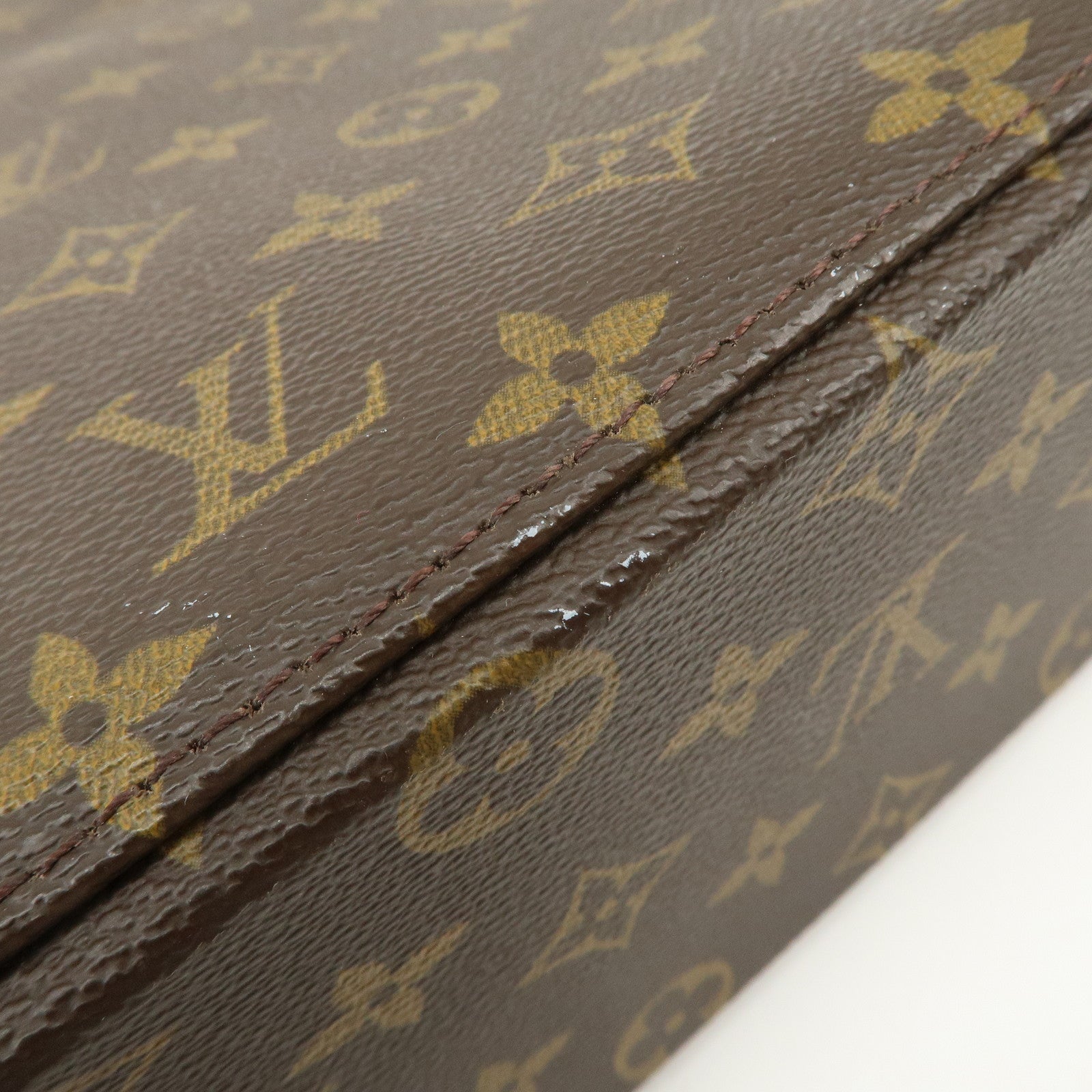 Louis Vuitton Monogram Luco Tote Bag Shoulder Bag Brown M51155