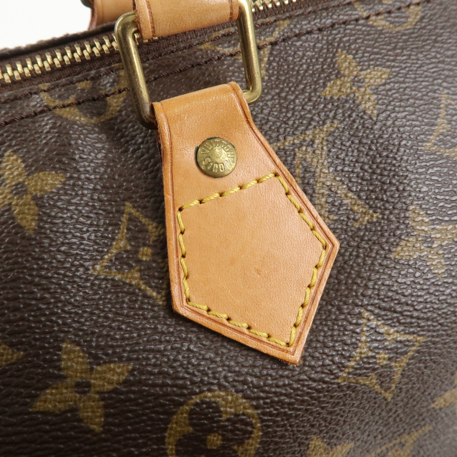 Louis Vuitton Monogram Canvas Speedy 35 Boston Bag Hand Bag M41524