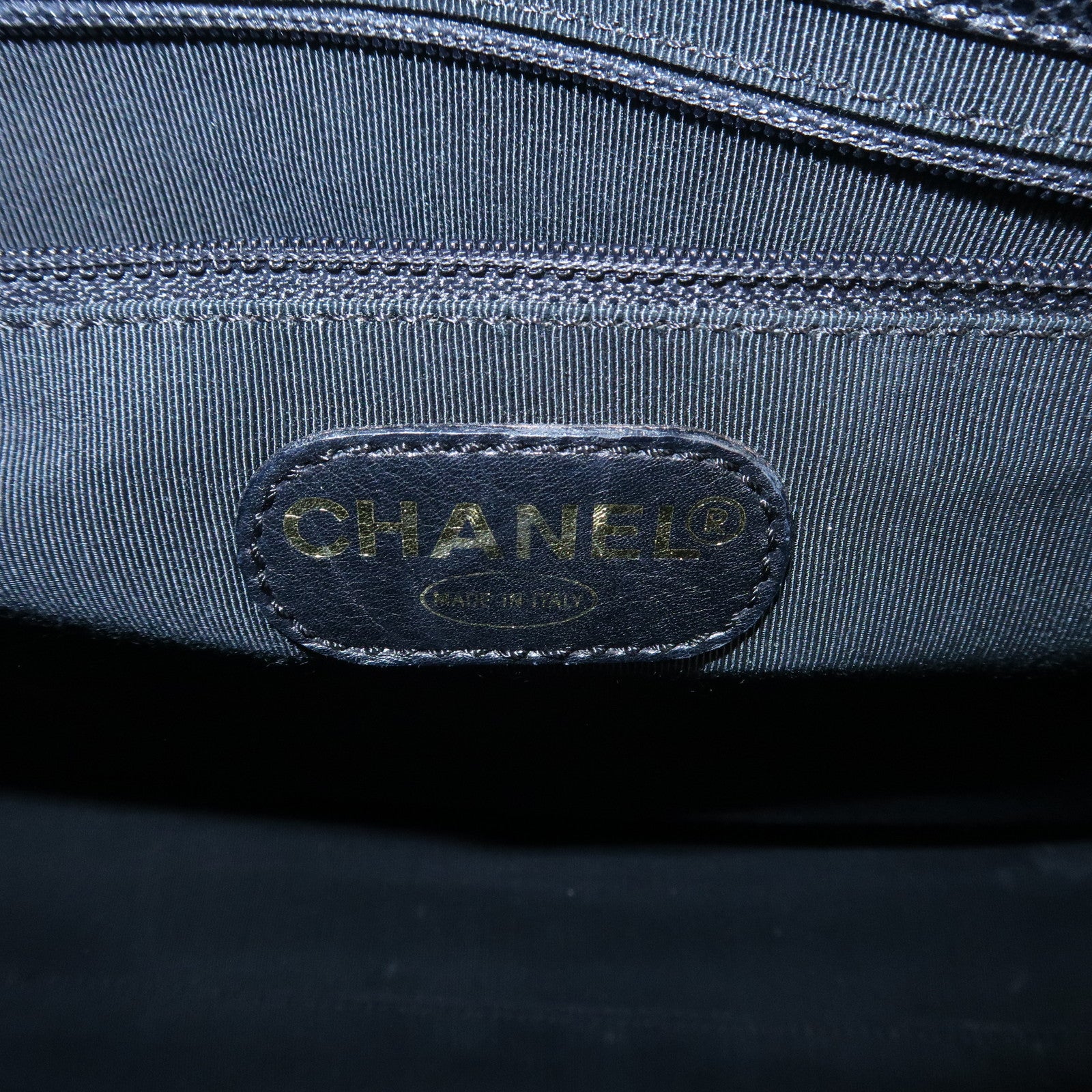 CHANEL COCO Mark Caviarskin Shoulder Bag Hand Bag Black