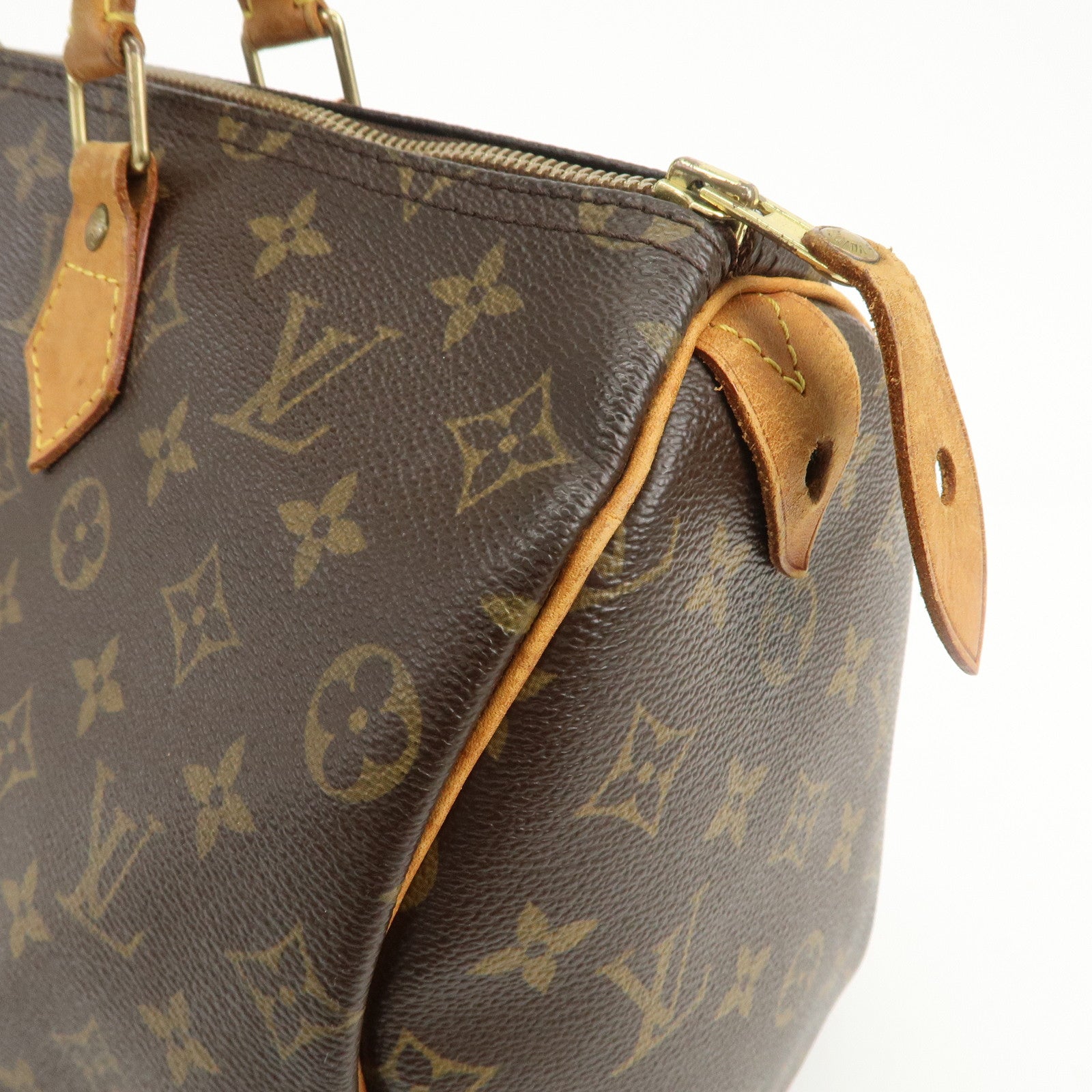 Louis Vuitton Monogram Speedy 35 Boston Bag Hand Bag M41524
