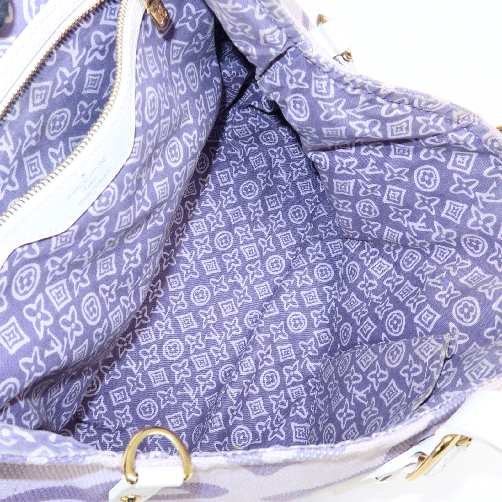 Louis Vuitton Cruise Line Tahitienne PM Canvas Tote Bag M95680