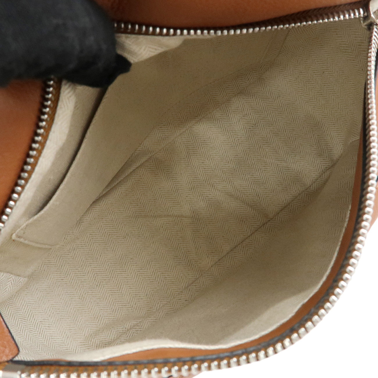 LOEWE Anagram Calf Leather Puzzle Bag Small 2Way Shoulder Bag Tan