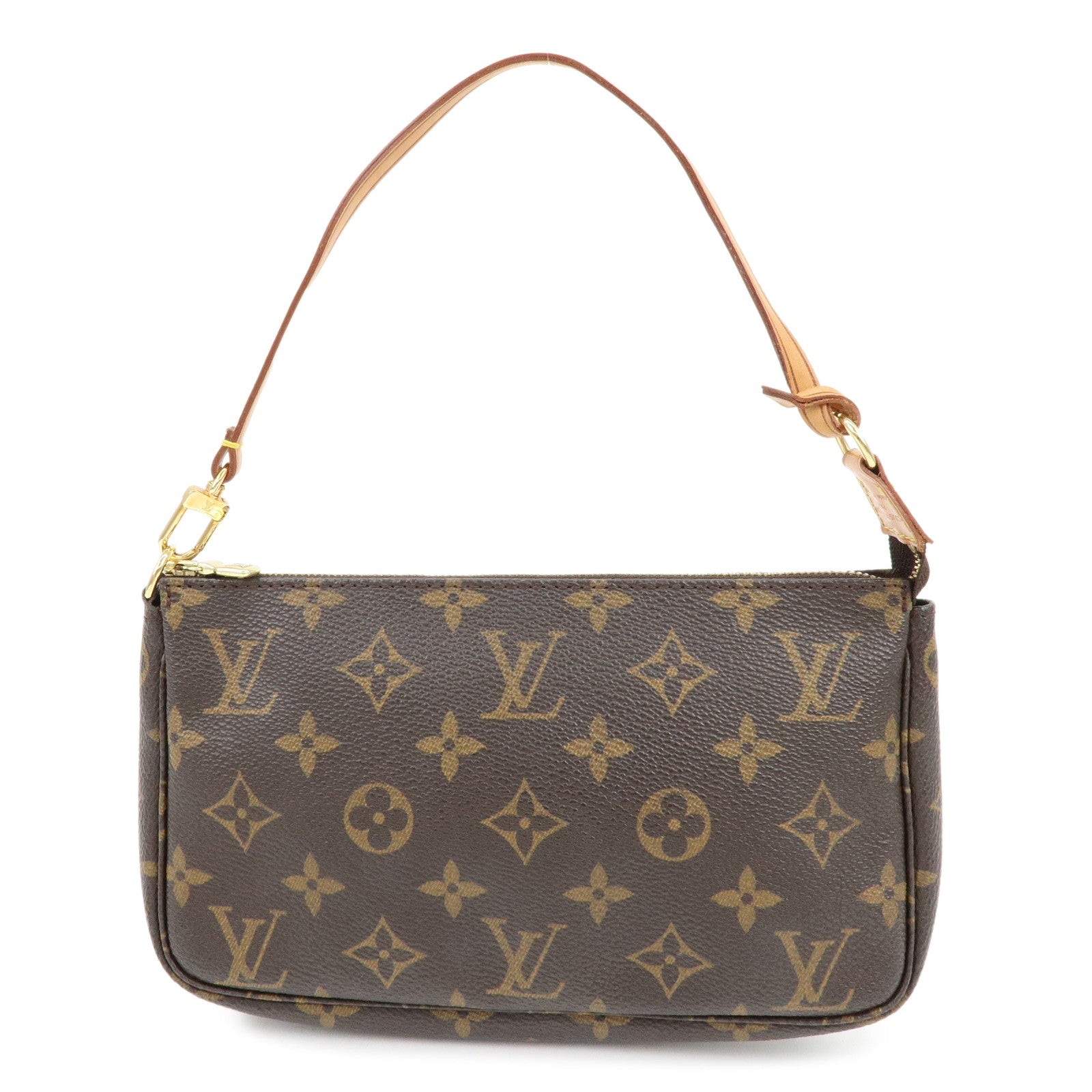 Louis Vuitton Monogram Pochette Accessoires Pouch Hand Bag M51980