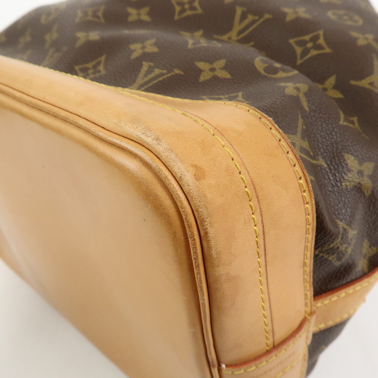 Louis Vuitton Monogram Noe Shoulder Bag Hand Bag Brown M42224