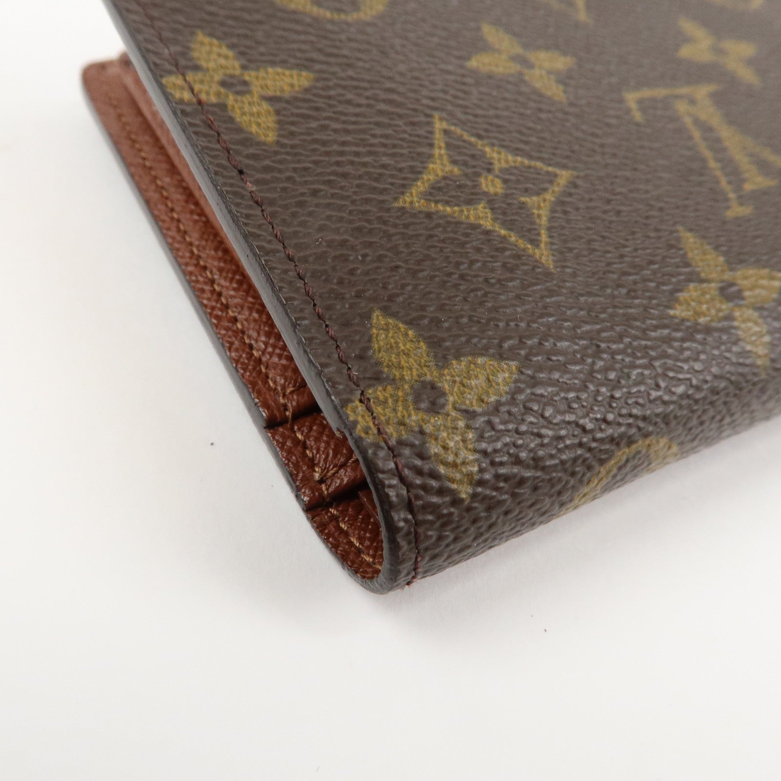 Louis Vuitton Monogram Porte Monnaie Billets Viennois Wallet M61663 Used