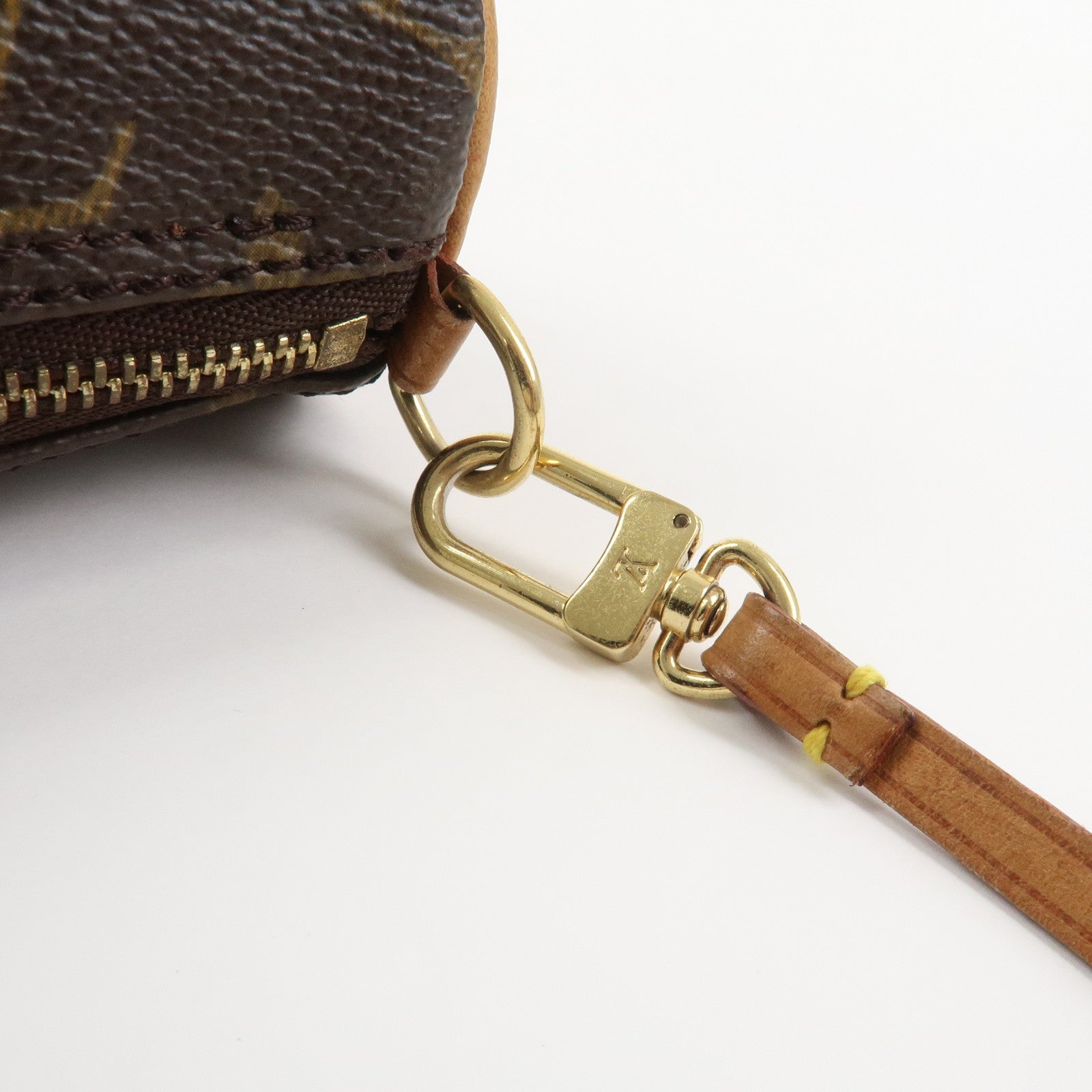 Louis Vuitton Monogram Mini Pouch for Papillon Bag Brown