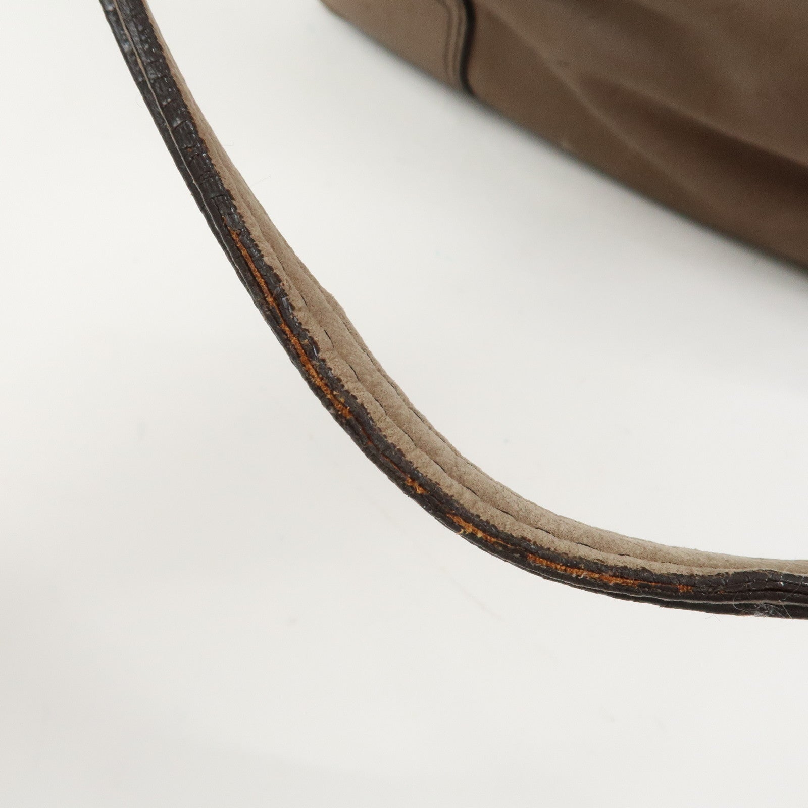 LOEWE Anagram Bolso Leather 2Way Bag Shoulder Bag Light Brown