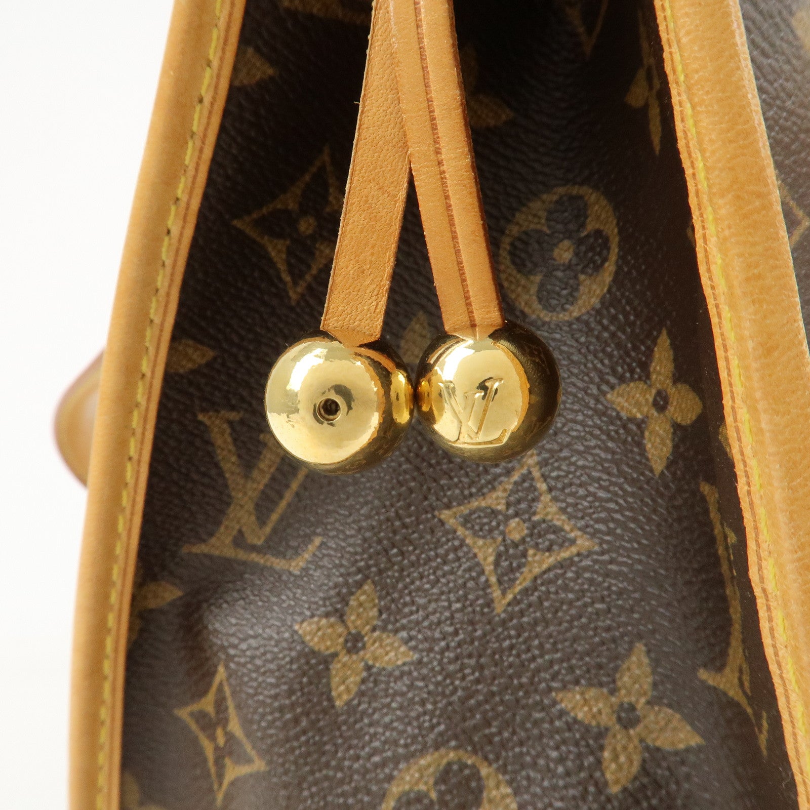 Louis Vuitton Monogram Popincourt Haut Shoulder Bag Brown M40007