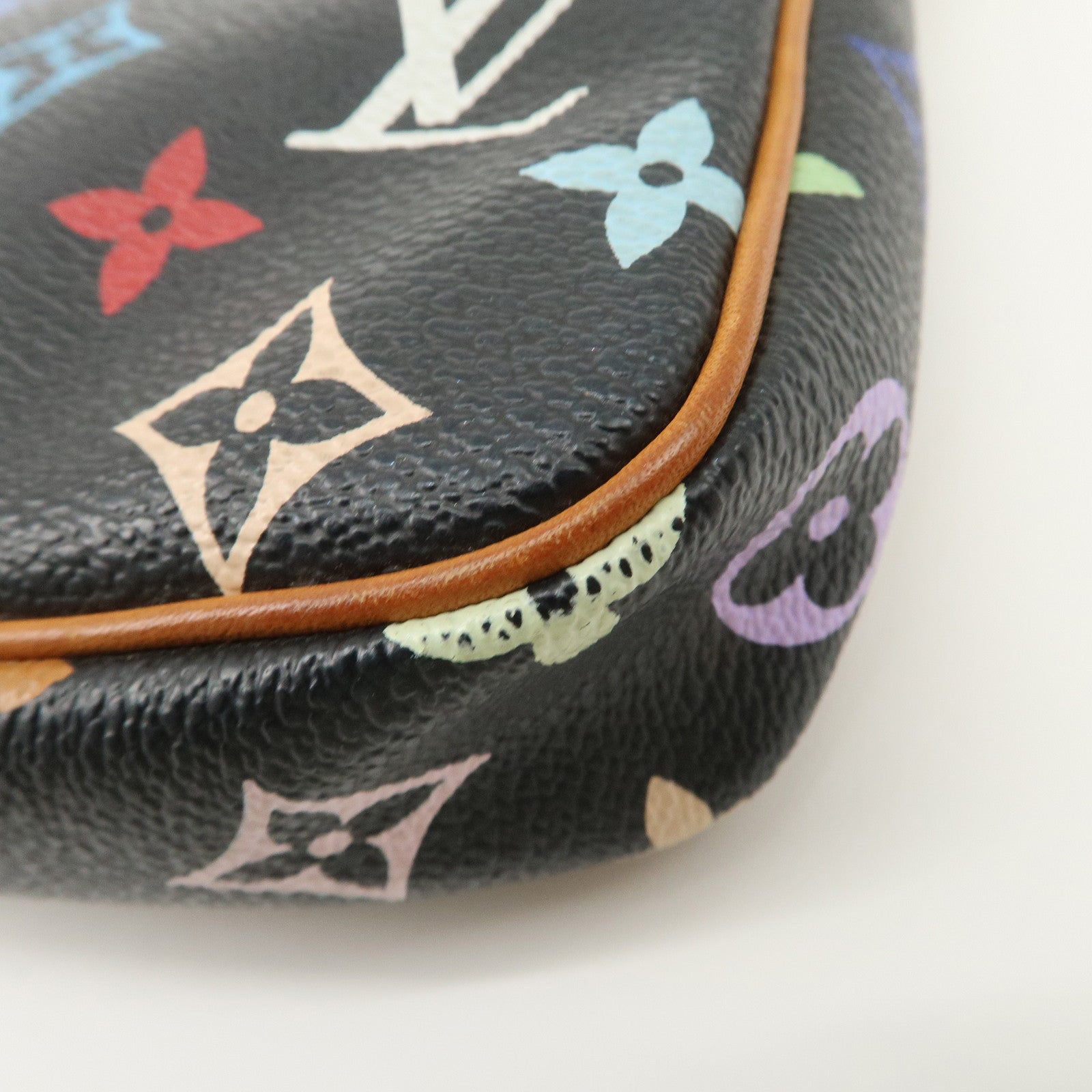 Louis Vuitton Monogram Multicolor Pochette Accessoires Noir M92648 Used
