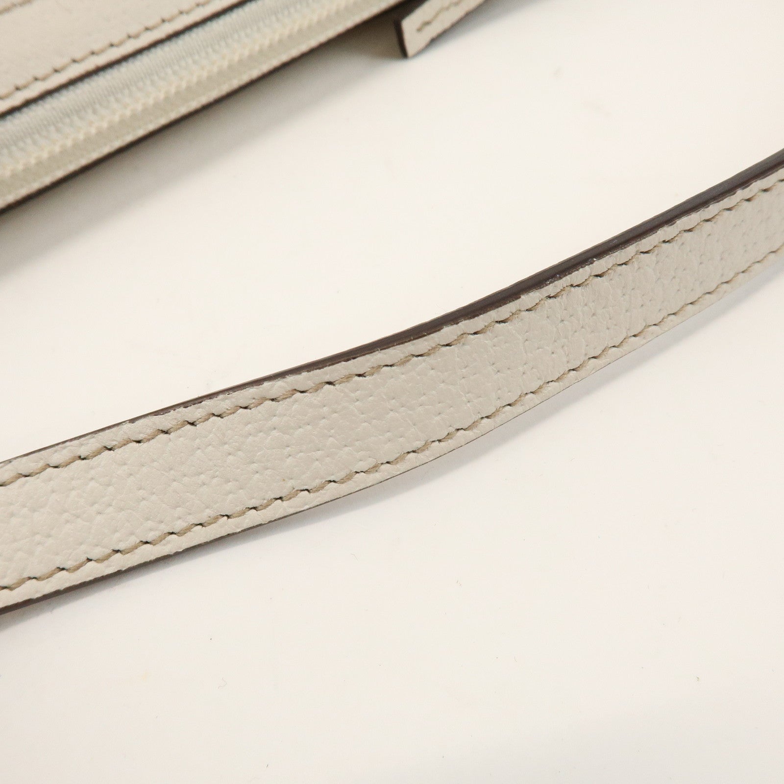 GUCCI Abbey GG Canvas Leather Accessory Pouch Hand Bag Pink 45750