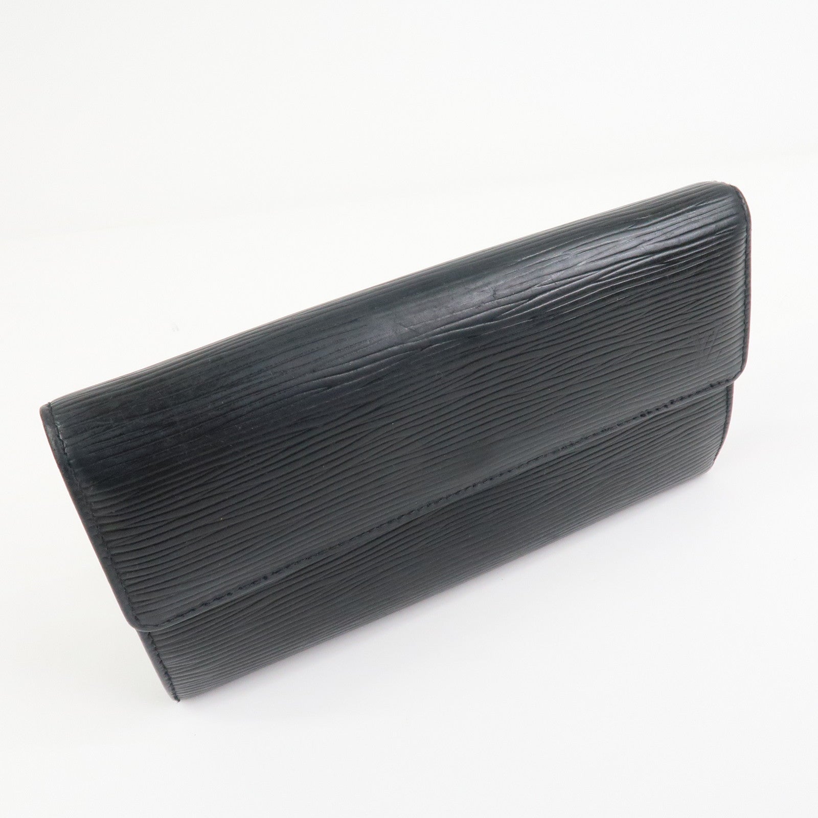 Louis Vuitton Epi Portefeuille Sarah Wallet Noir Black M63742