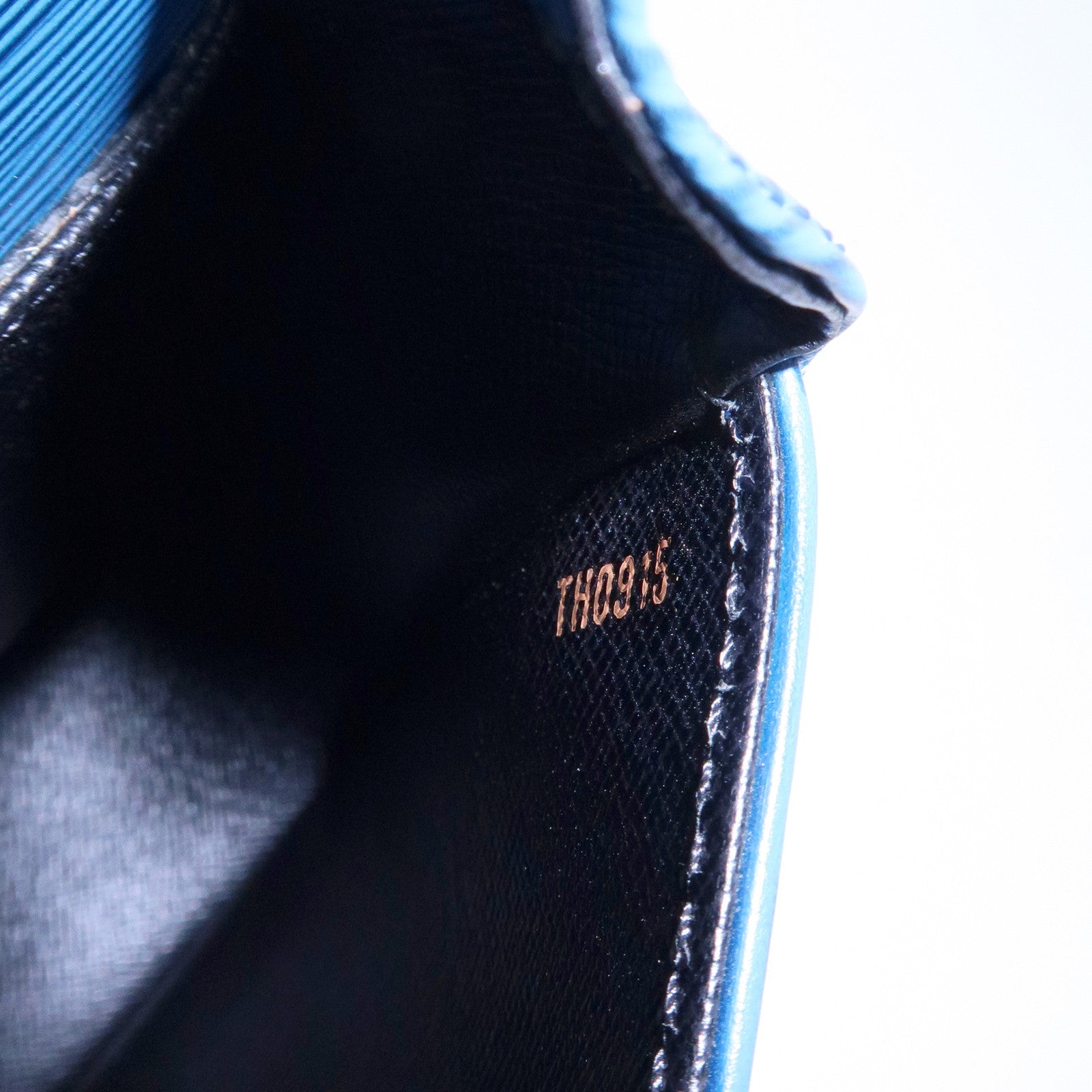 Louis Vuitton Epi Mini Saint Cloud Shoulder Bag Toledo Blue M52215