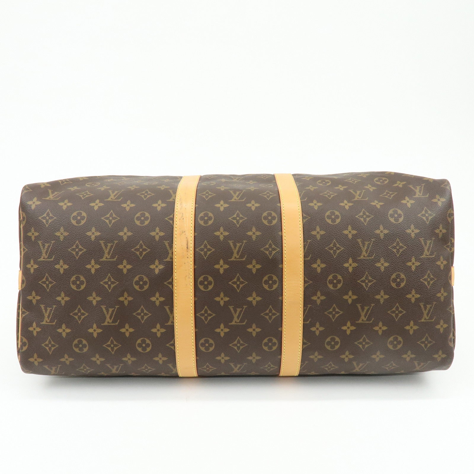 Louis Vuitton Monogram Keep All Bandouliere 55 Boston Bag M41414