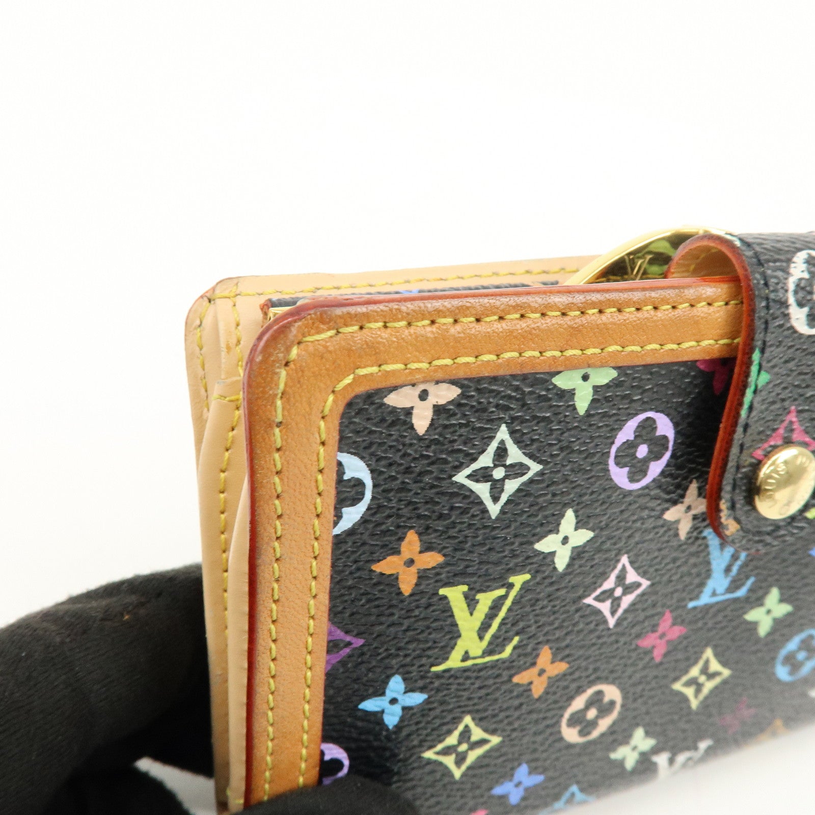 Louis Vuitton Monogram Multicolor Portefeuille Viennois Noir M92988