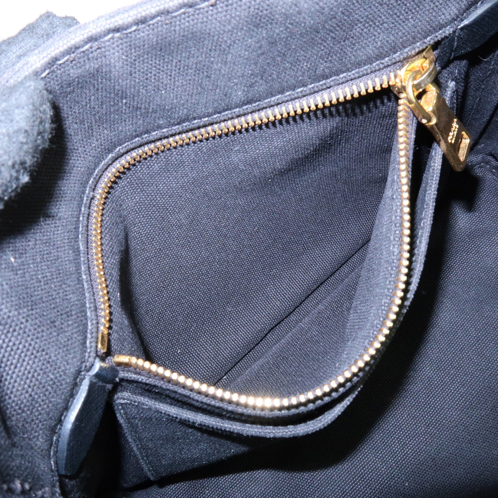 PRADA Triangle Logo Canapa Mini Canvas 2Way Hand Bag Black 1BG439
