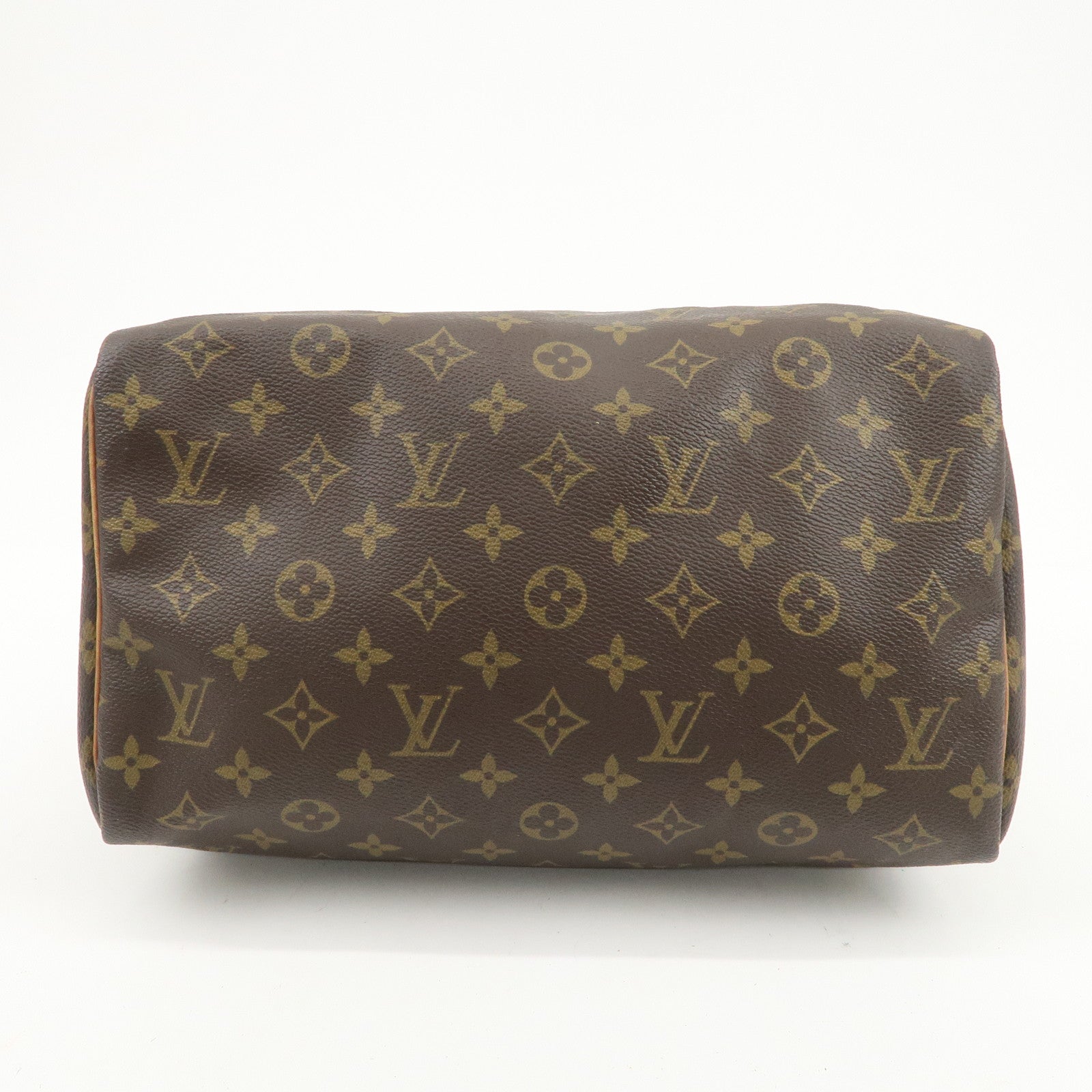 Louis Vuitton Monogram Speedy 30 Boston Bag Hand Bag Brown M41526
