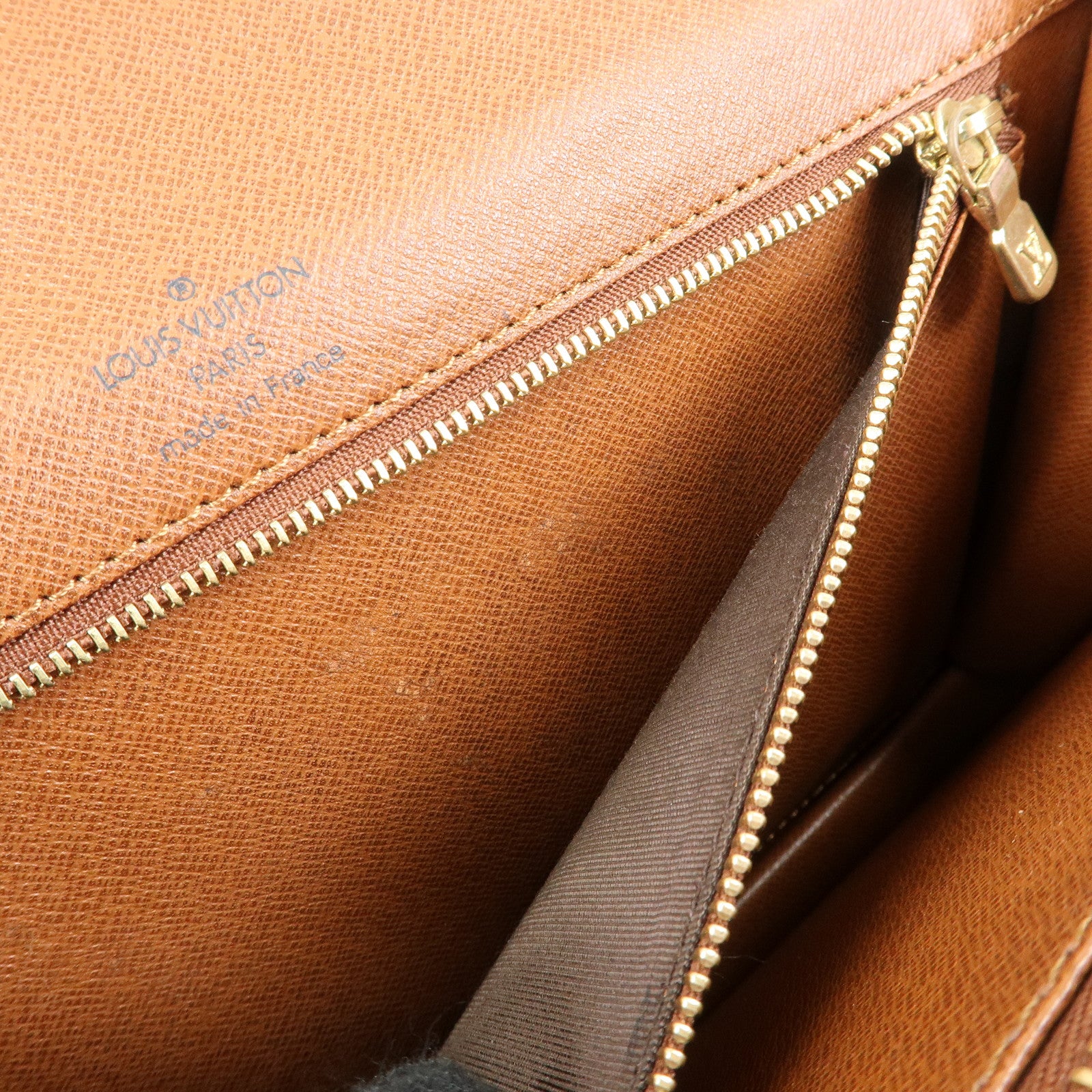 Louis Vuitton Monogram Concorde Hand Bag Brown M51190