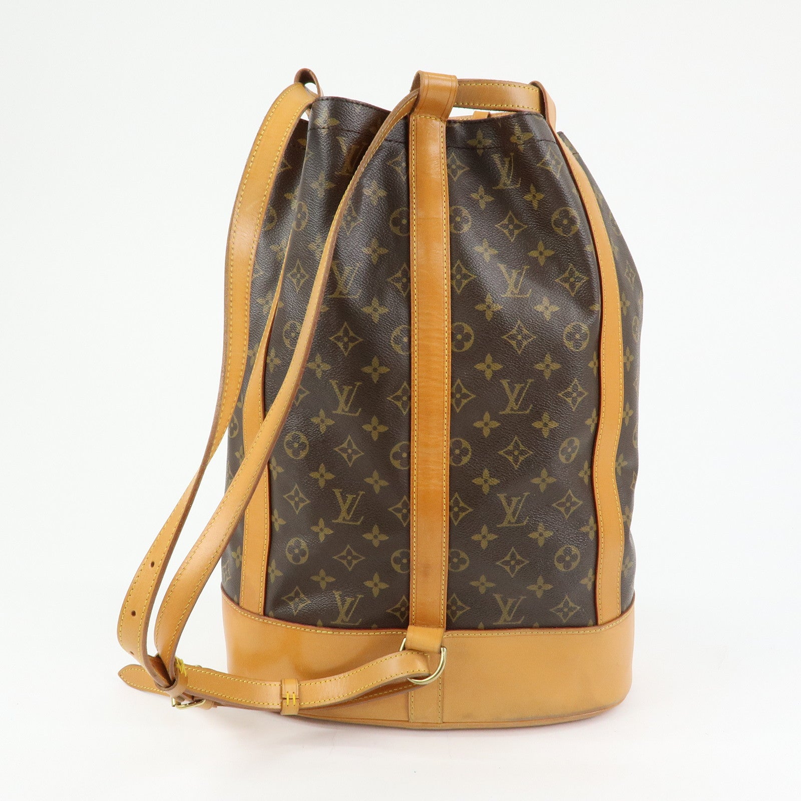 Louis Vuitton Monogram Randonnee GM Shoulder Bag Brown M42244