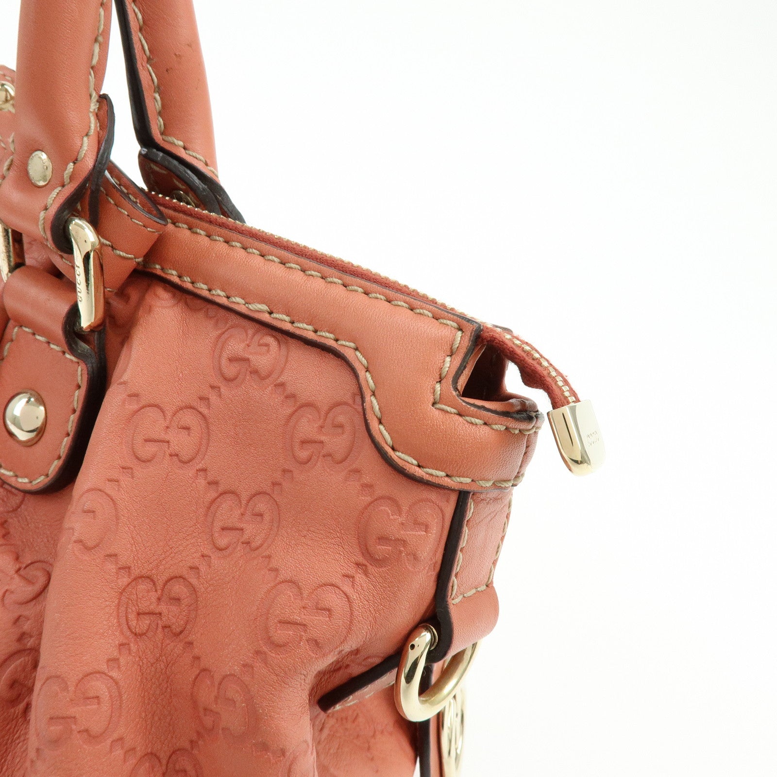 GUCCI Interlocking G Guccissima Leather 2Way Shoulder Bag 247902