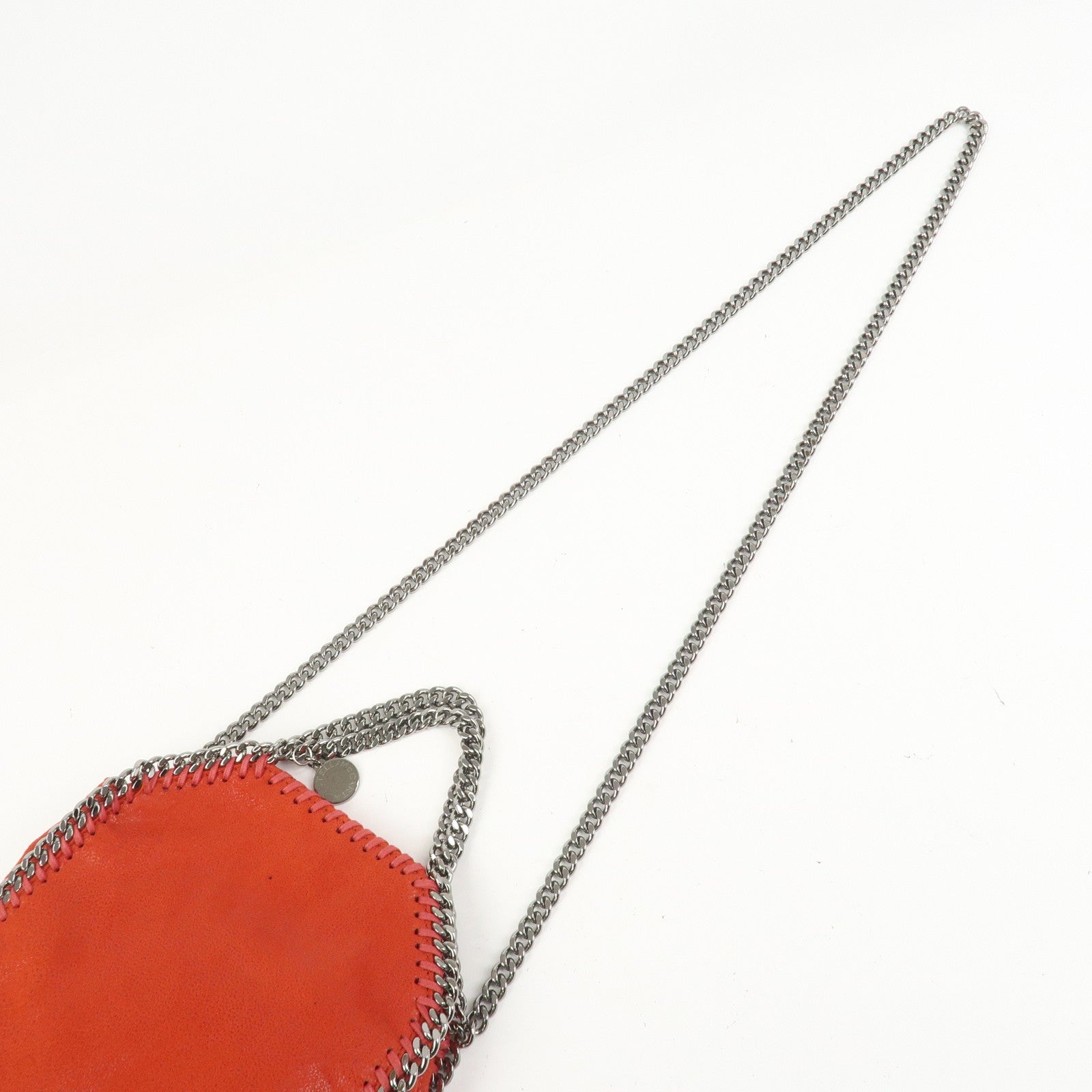 STELLA MCCARTNEY Falabella 2Way Bag Hand Bag Shoulder Bag Red