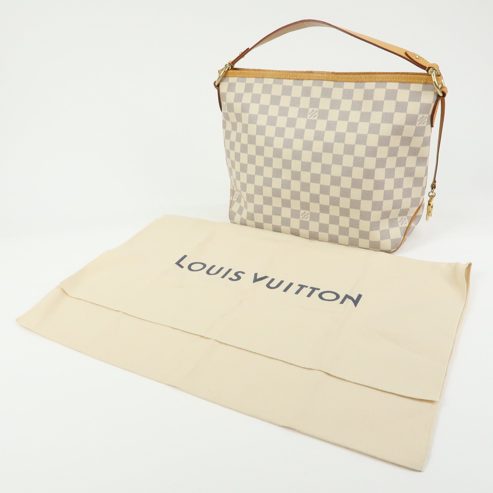 Louis Vuitton Damier Azur Delightful PM Shoulder Hand Bag N41447