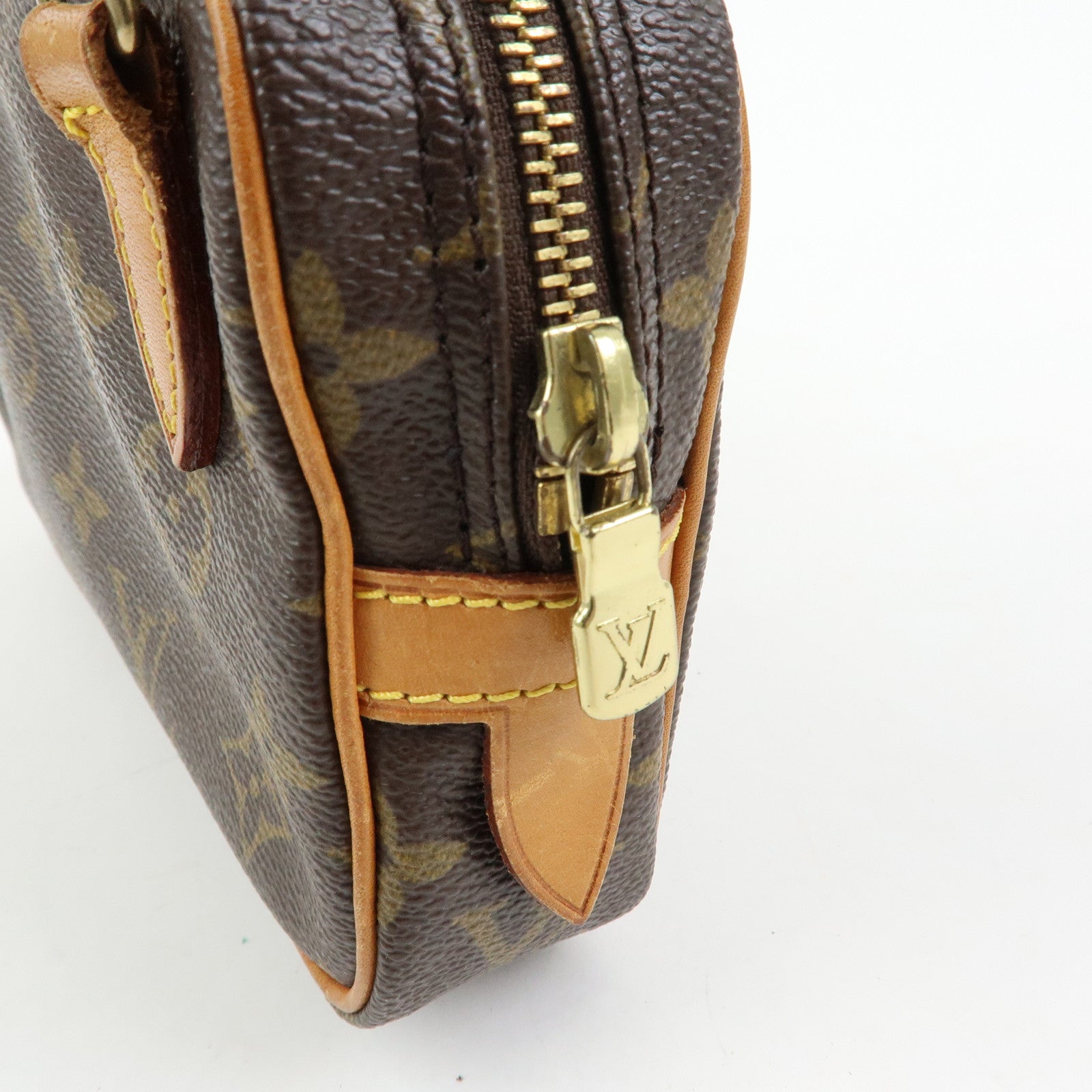 Louis Vuitton Monogram Pochette Marly Bandouliere Bag Brown M51828