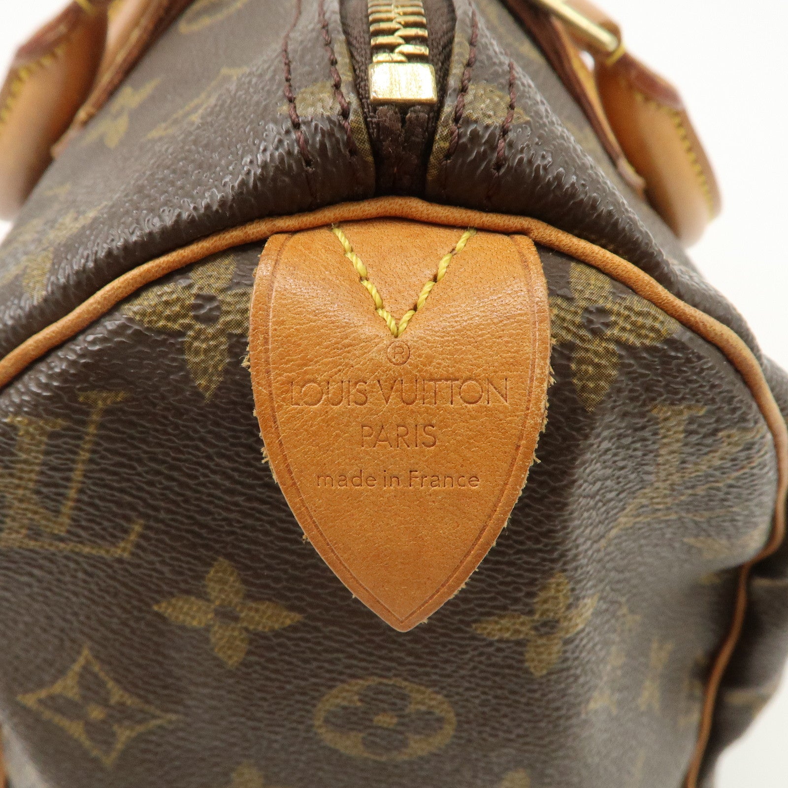Louis Vuitton Monogram Speedy 30 Boston Bag Hand Bag M41526 Used
