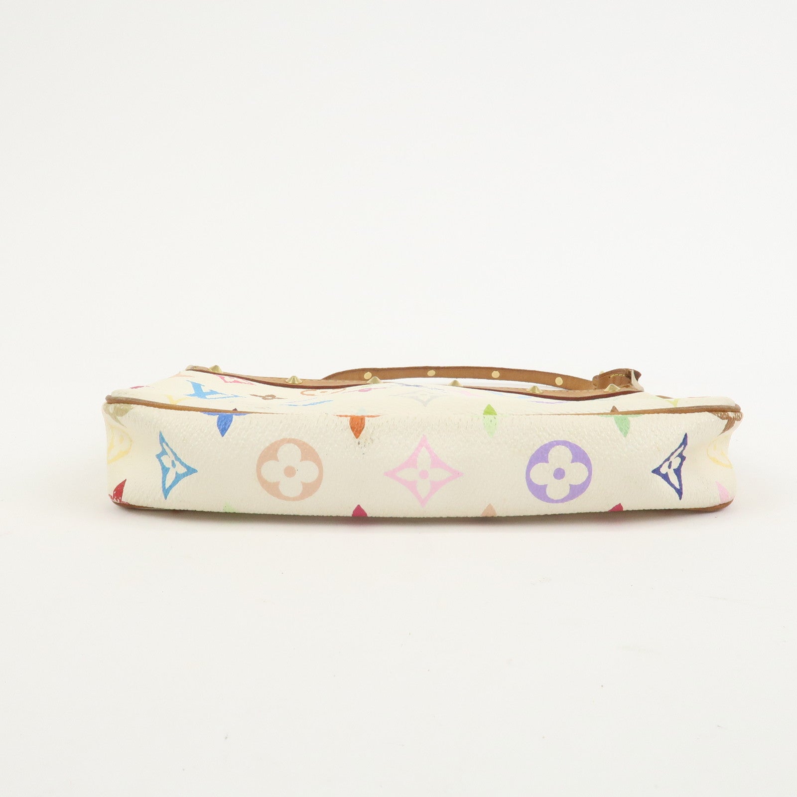 Louis Vuitton Monogram Multicolor Pochette Accessoires Blanc M92649