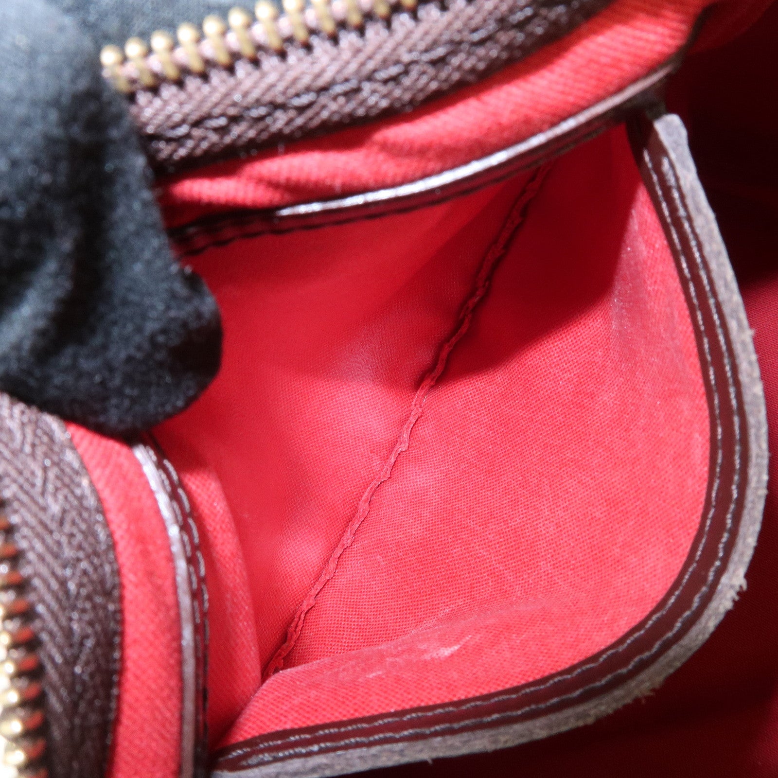 Louis Vuitton Damier Ebene Speedy 25 Hand Bag Boston Bag N41532