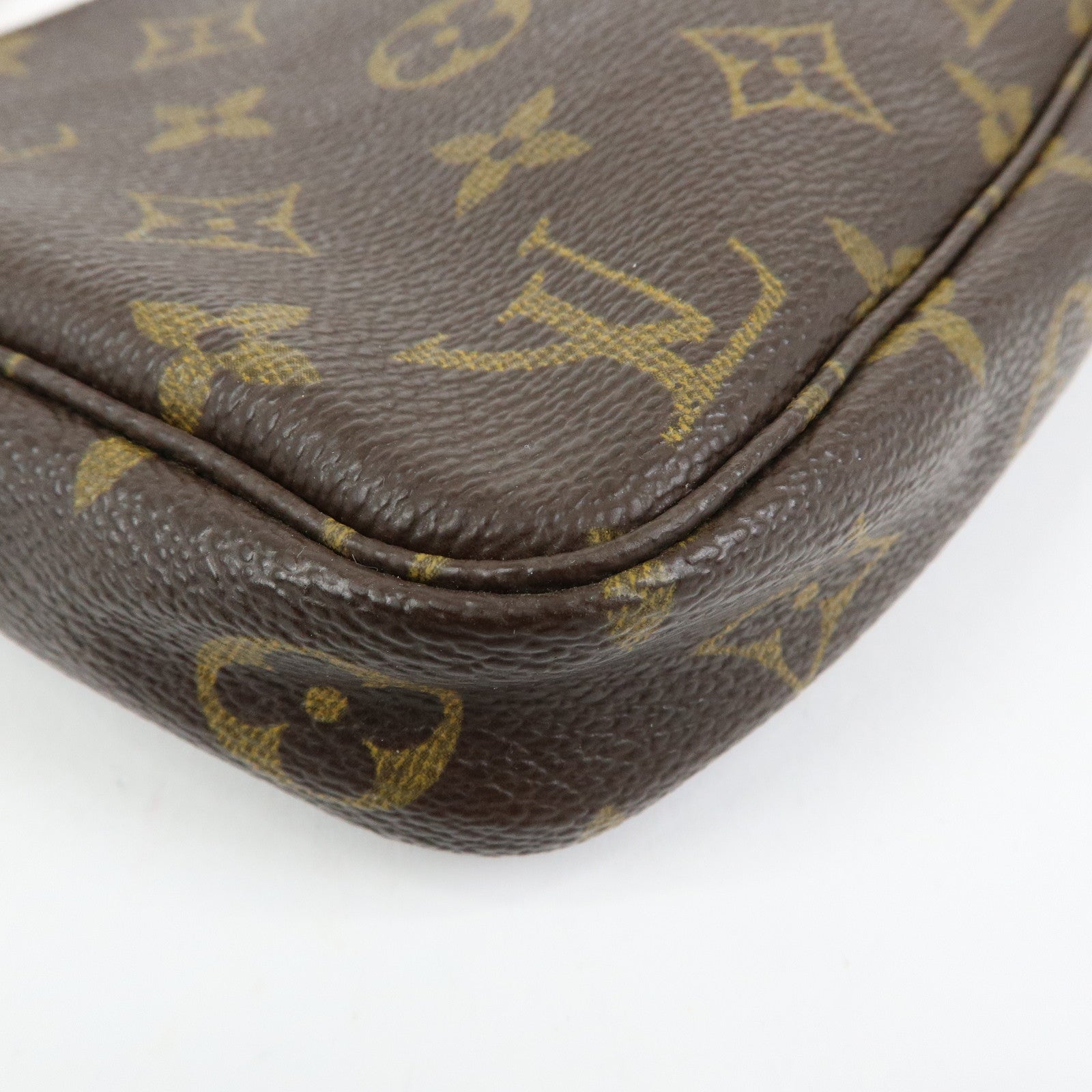 Louis Vuitton Monogram Pochette Accessoires Pouch Hand Bag M51980