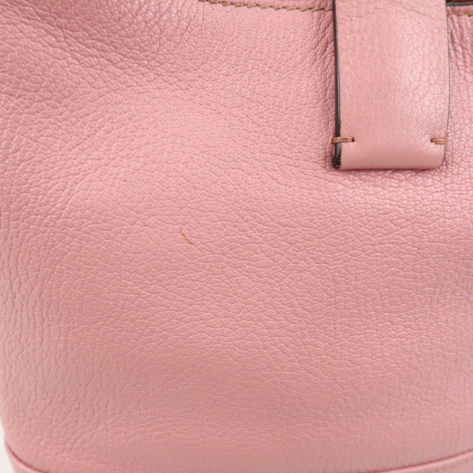 MIU MIU Madras Leather 2Way Bag Hand Bag Shoulder Bag Pink