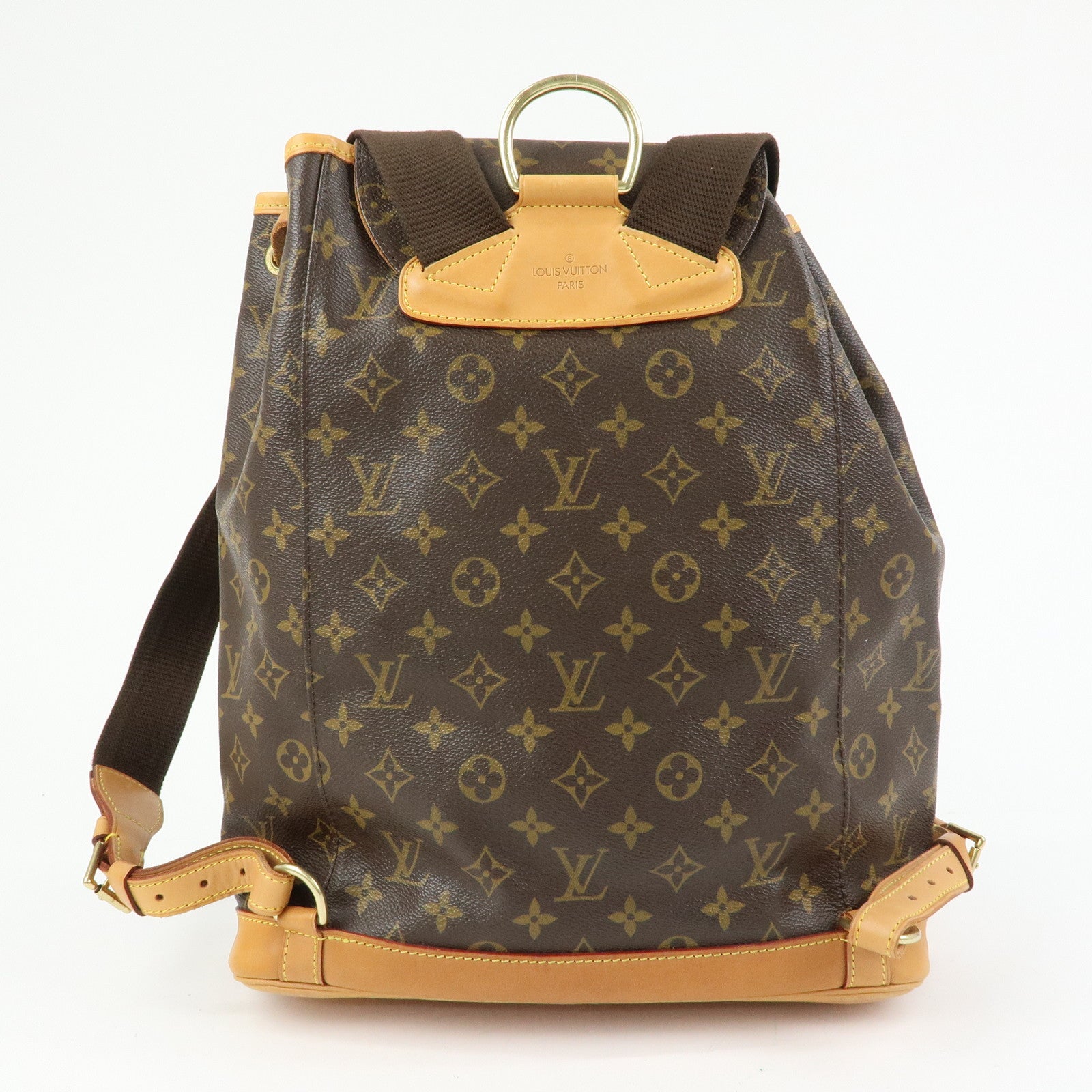 Louis Vuitton Monogram Montsouris GM Backpack Brown M51135