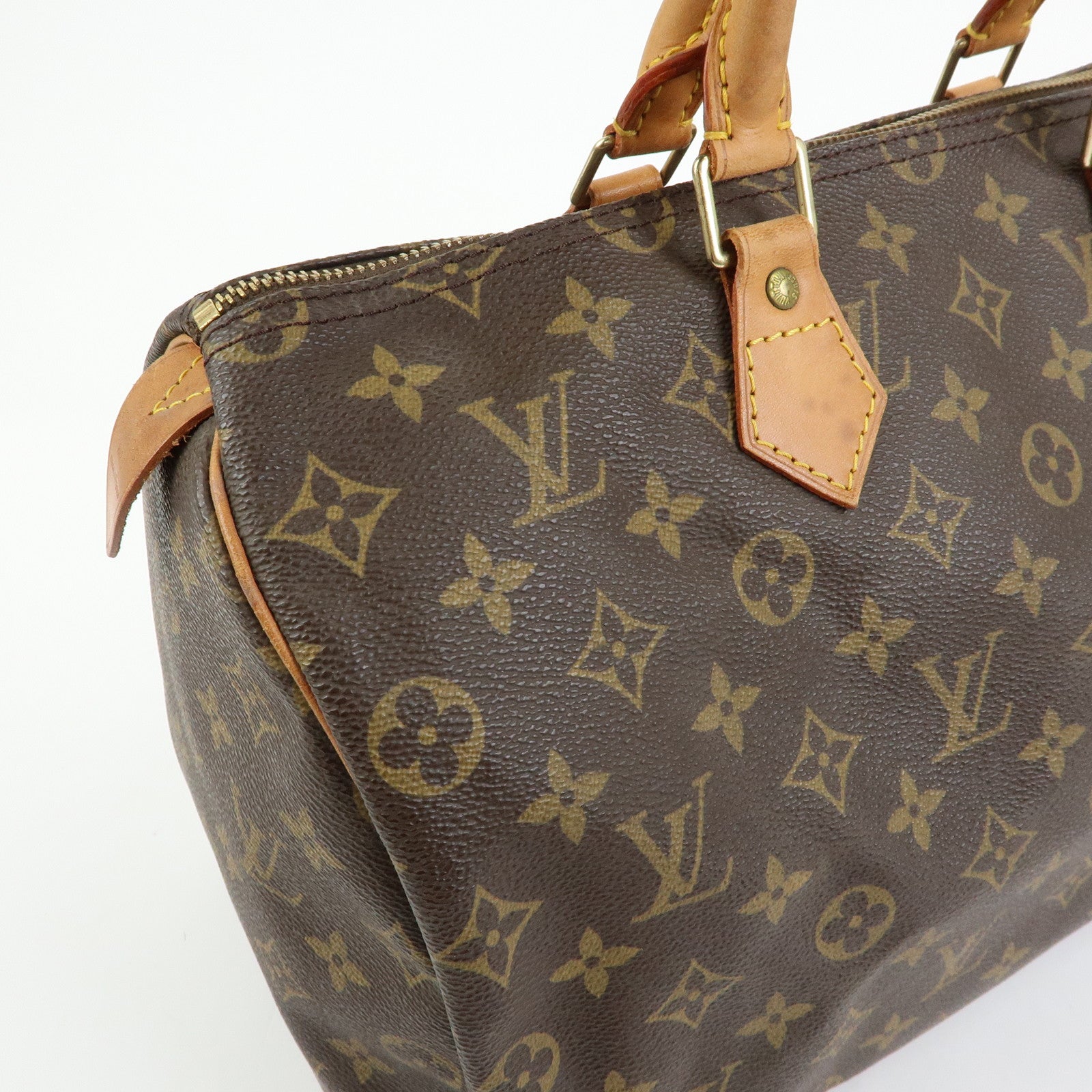 Louis Vuitton Monogram Speedy 35 Boston Bag Hand Bag M41524
