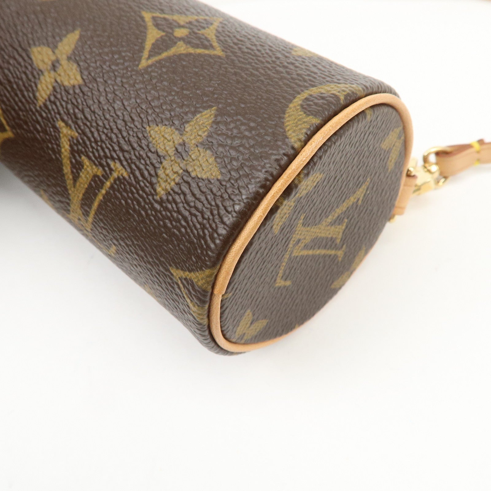 Louis Vuitton Mini Pouch for Papillon Bag New Style Brown