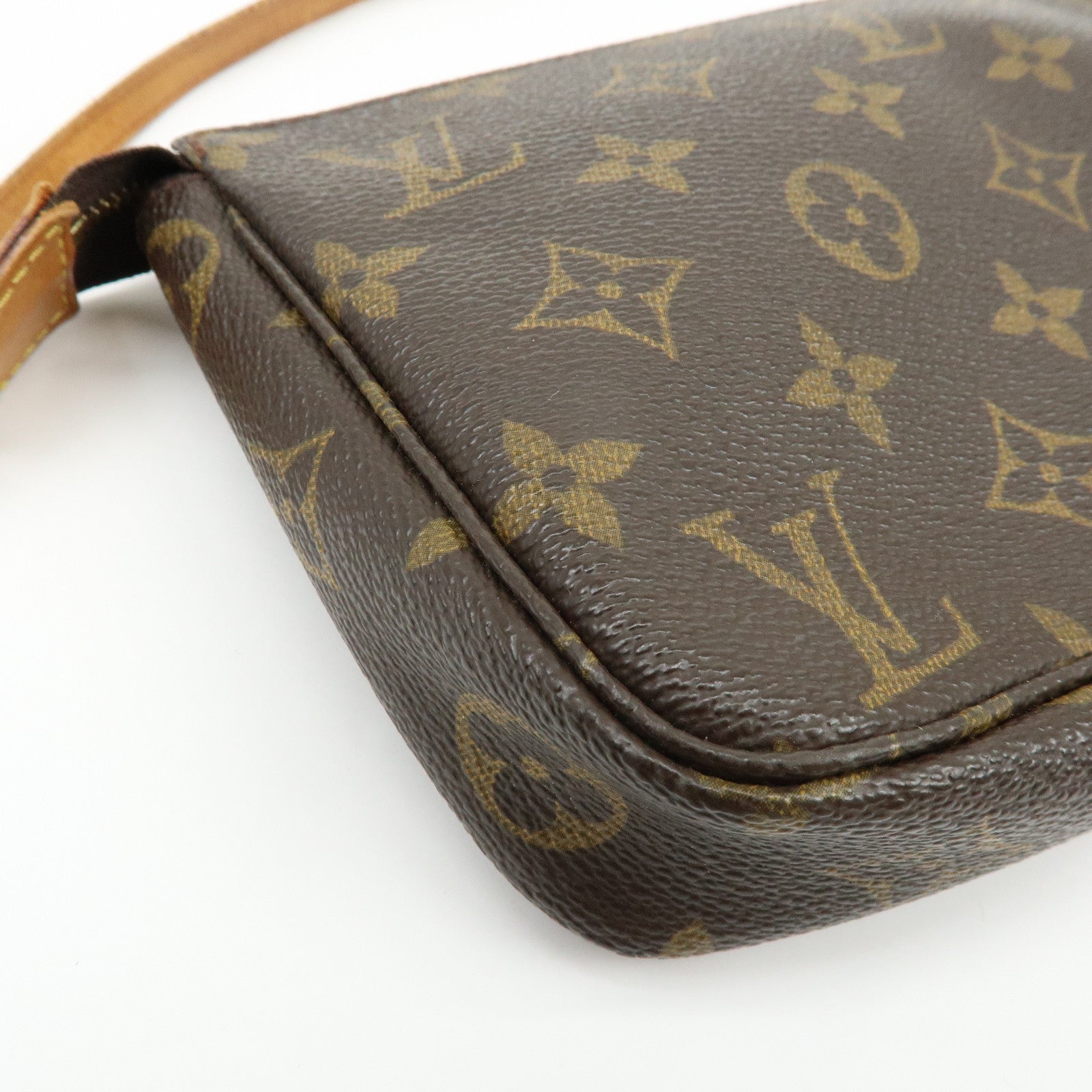 Louis Vuitton Monogram Pochette Accessoires Pouch Hand Bag M51980