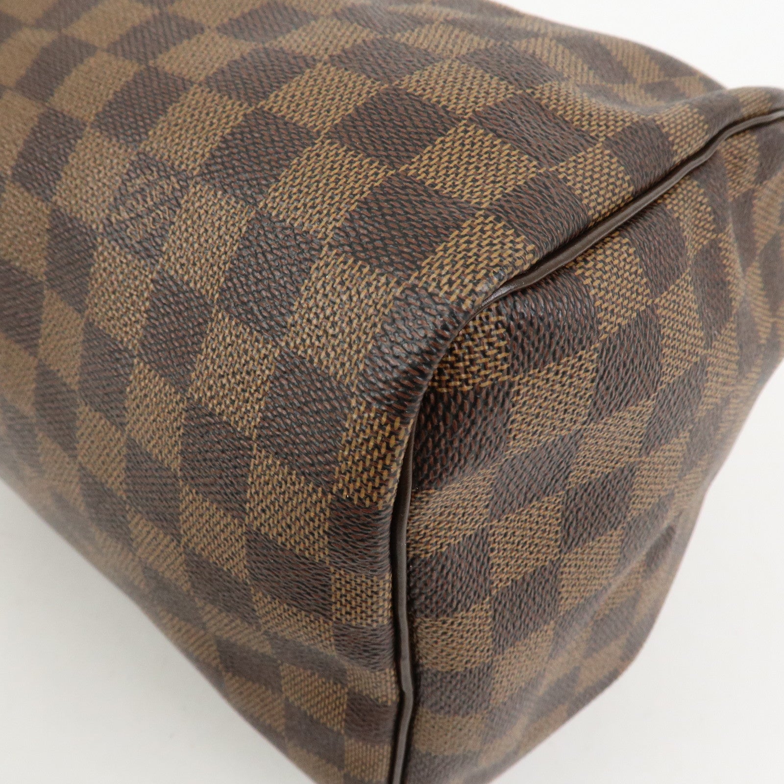 Louis Vuitton Damier Ebene Canvas Speedy 30 Boston Bag N41364