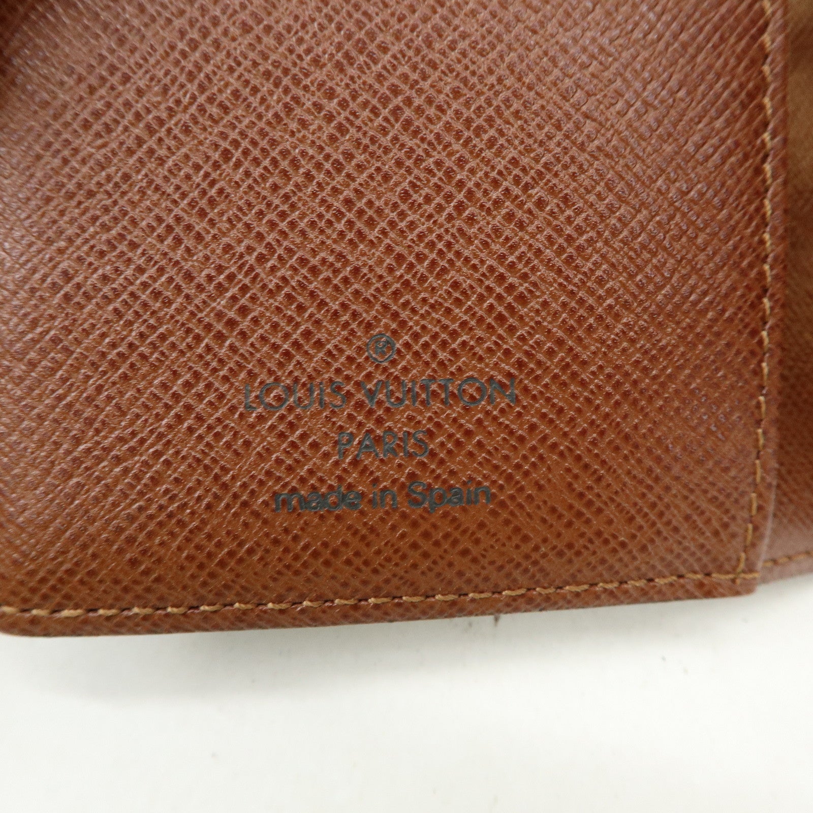 Louis Vuitton Monogram Agenda PM Planner Cover Brown R20005