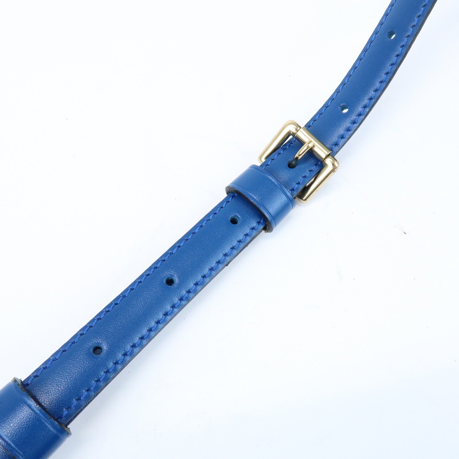 Louis Vuitton Epi Mini Saint Cloud Shoulder Bag Toledo Blue M52215