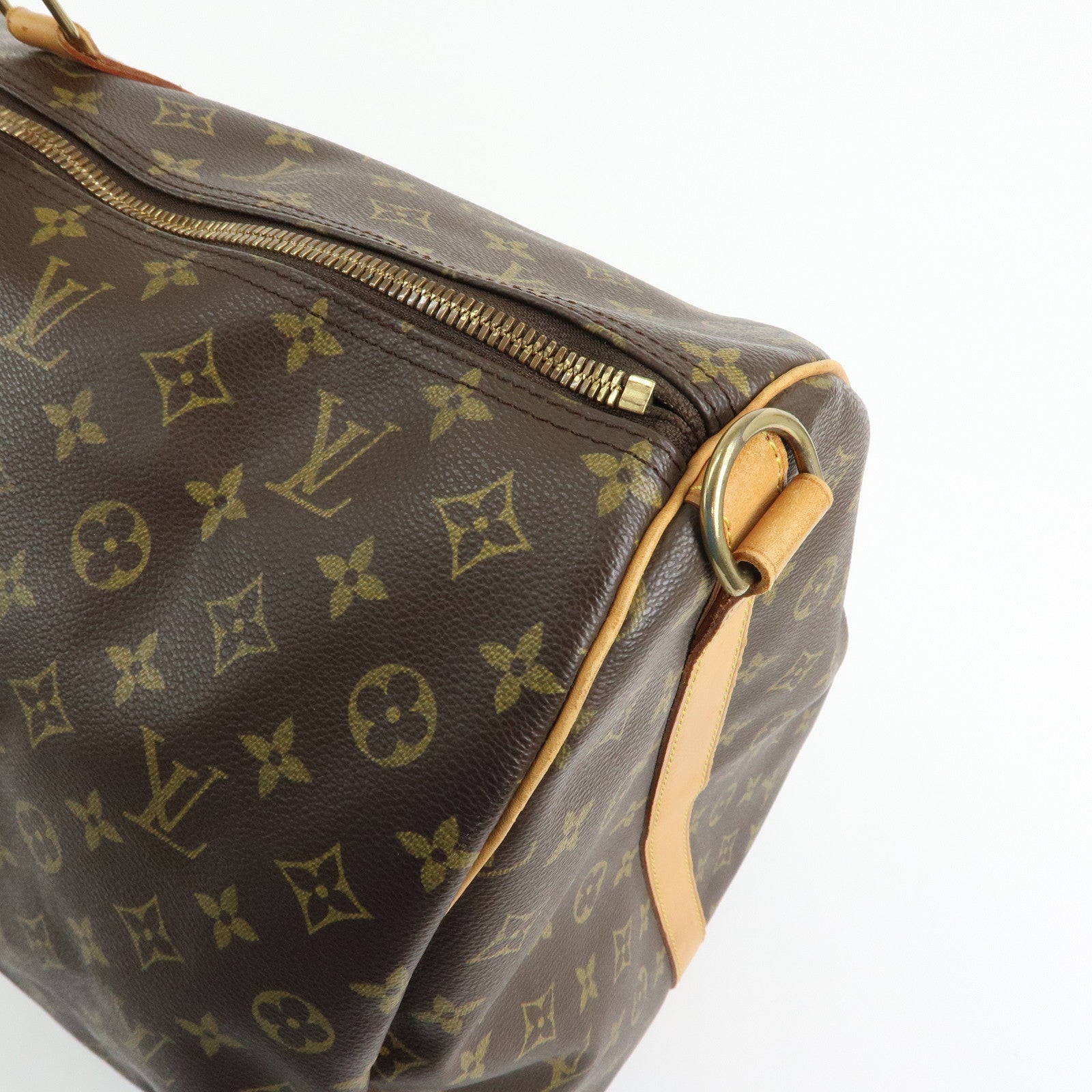 Louis Vuitton Monogram Keep All Bandouliere 60 Boston Bag M41412