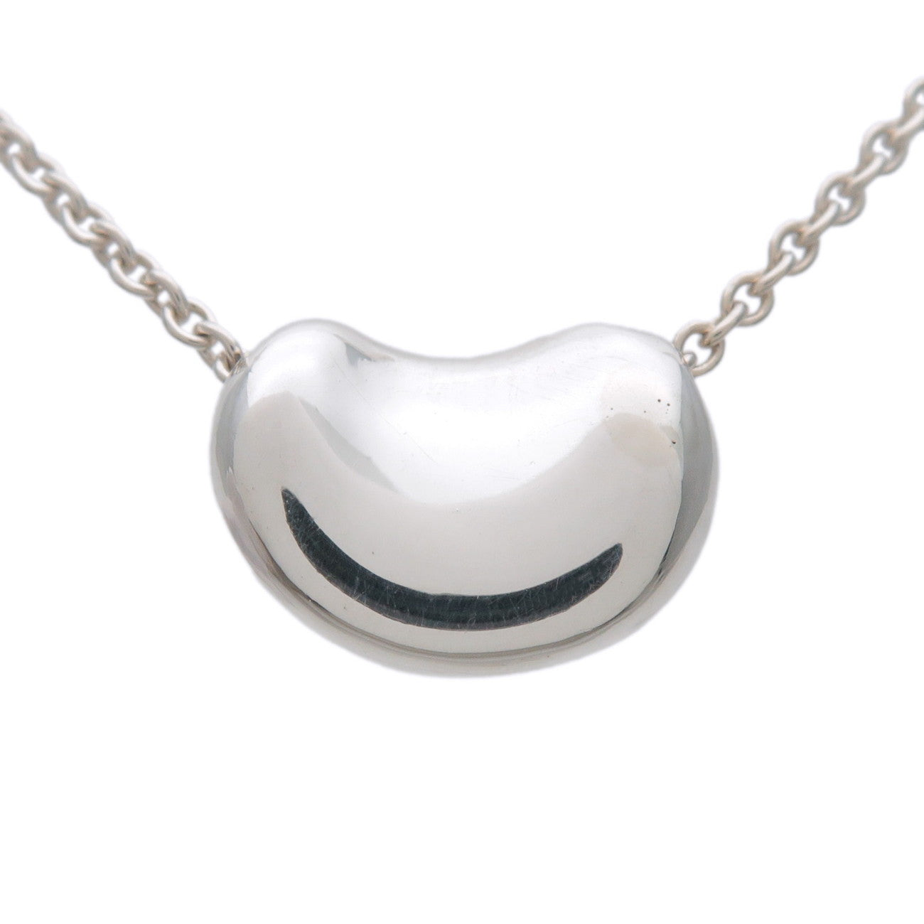 Tiffany & Co Bean Necklace Small SV925 Silver