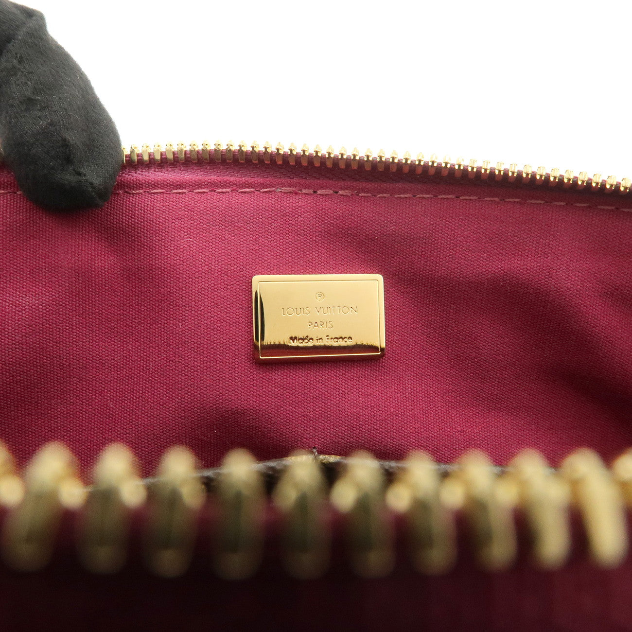 Louis Vuitton Vernis Monogram Tote Miroir 2Way Bag Magenta M54640