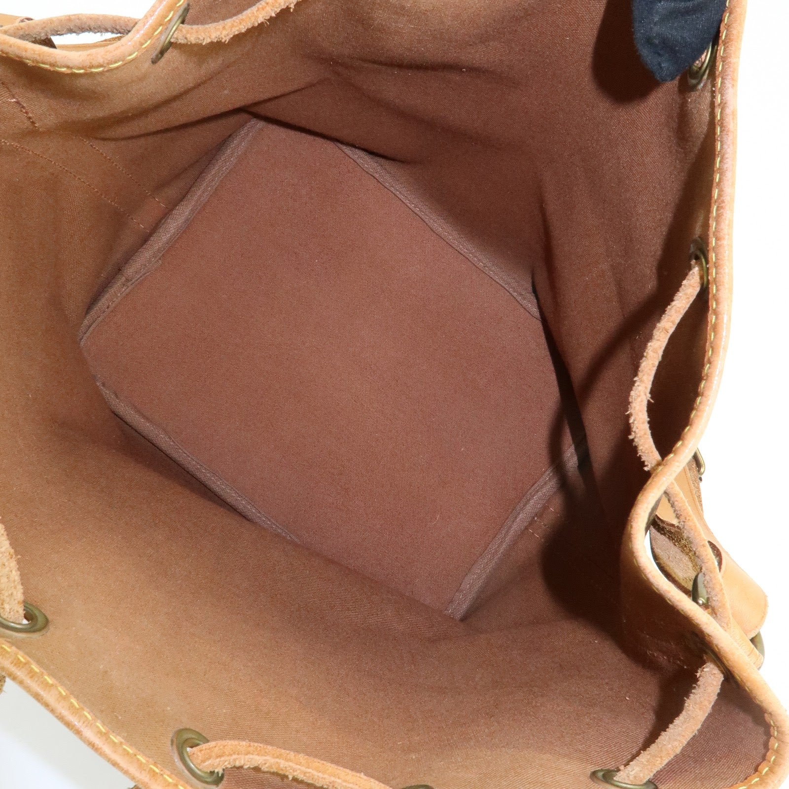 Louis Vuitton Monogram Petit Noe Shoulder Bag Brown M42226