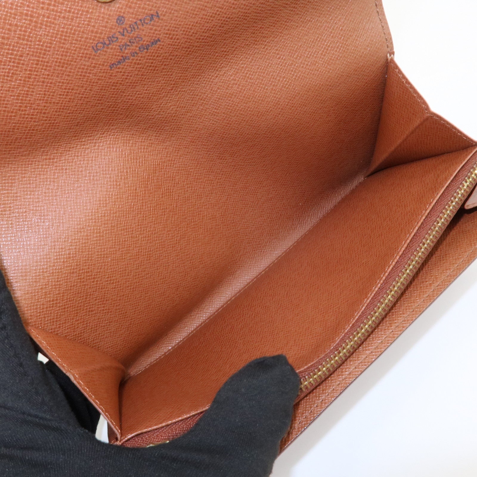 Louis Vuitton Monogram Pochette Porte Monnaie Credit Wallet M61725