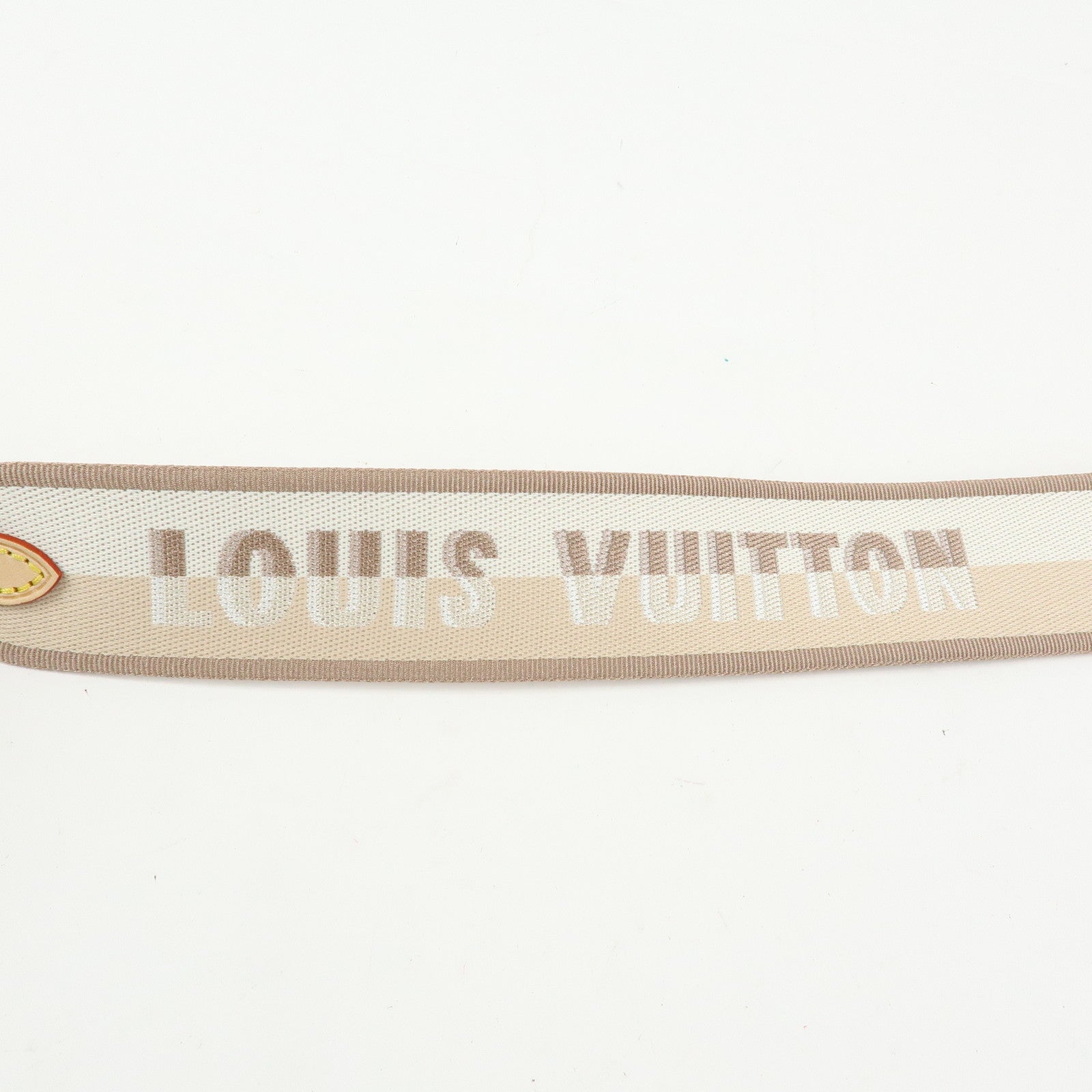 Louis Vuitton 110cm Canvas Nume Shoulder Strap Beige