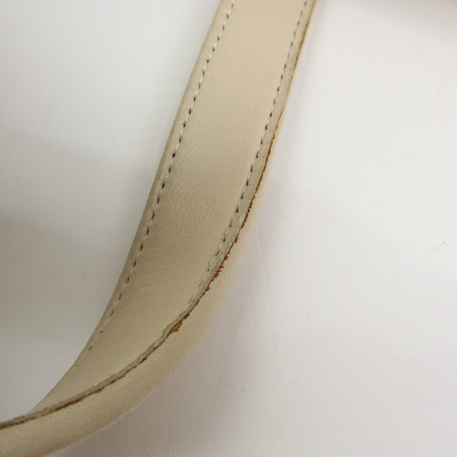 LOEWE Anagram Nappa Leather 2Way Bag Hand Shoulder Bag Ivory