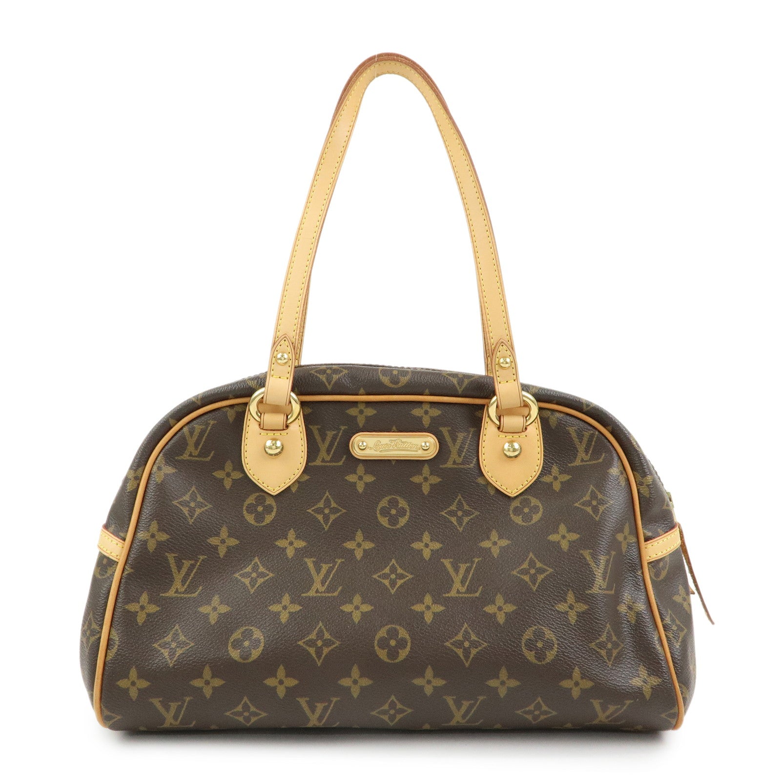 Louis Vuitton Monogram Montorgueil PM Shoulder Bag Brown M95565