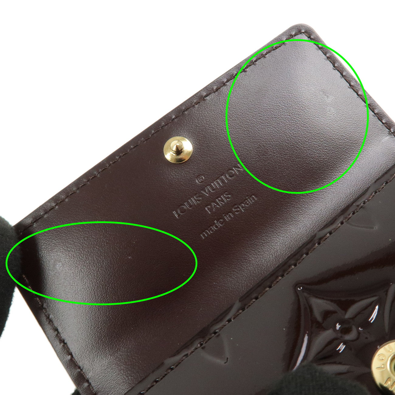 Louis Vuitton Monogram Vernis Multicles 4 Key Case Amarante M63812