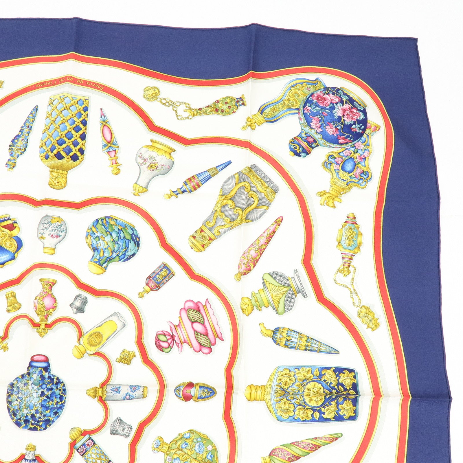 HERMES Carre 90 Silk 100% Scarf Pourvu qu'on ait l'ivress